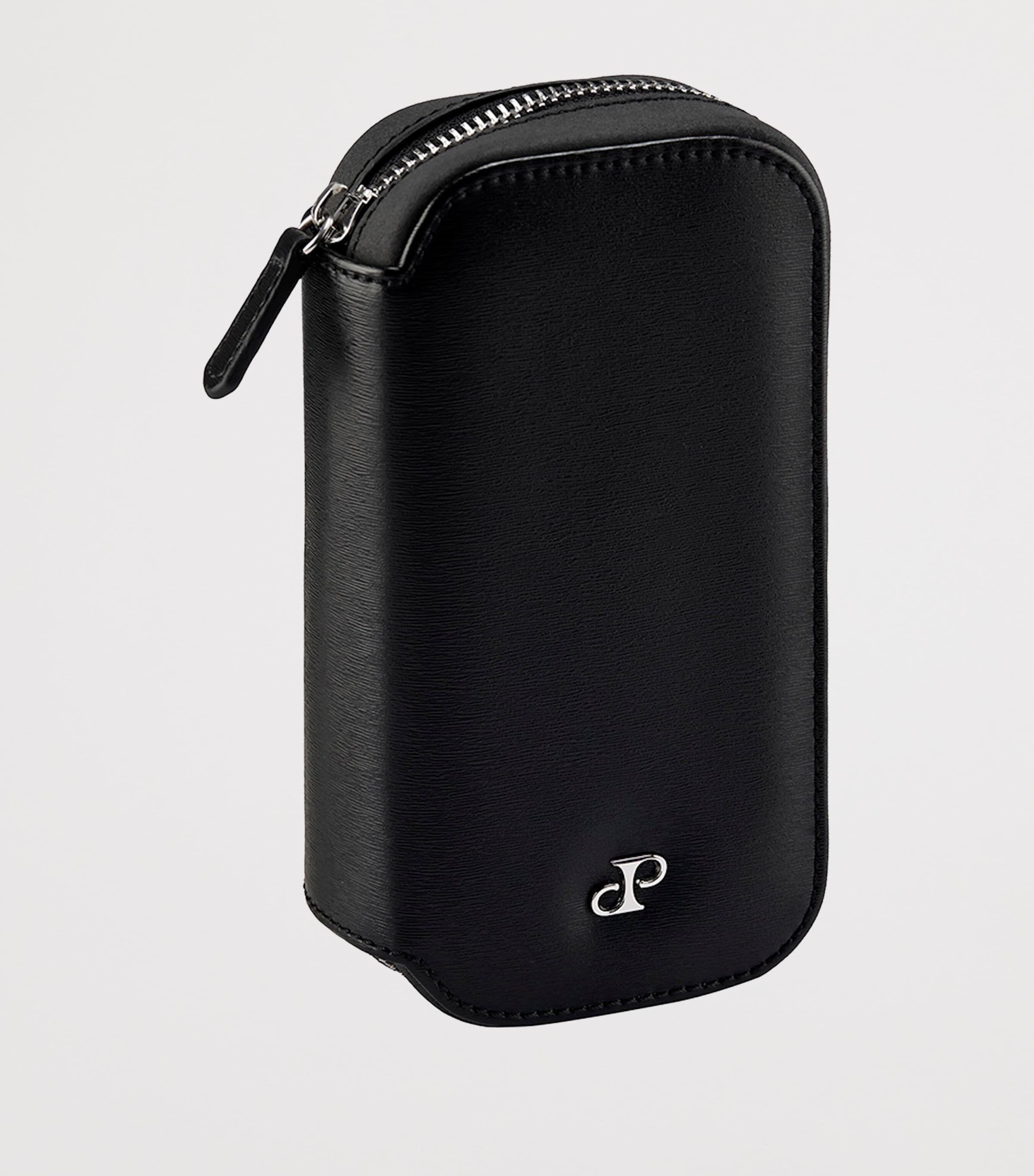 Philipp Double Watch Zip Case BLACK Image 3