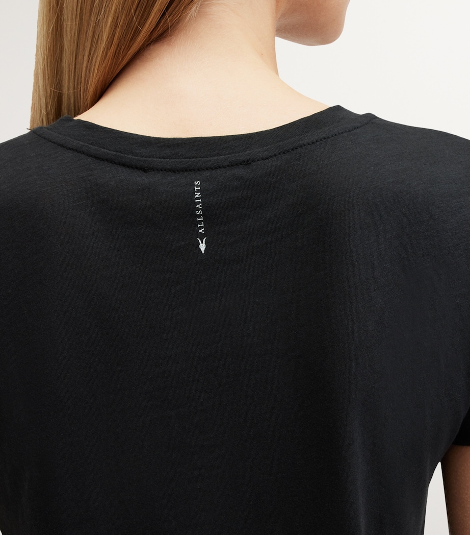 Organic Cotton Anna T-Shirt BLACK Image 8