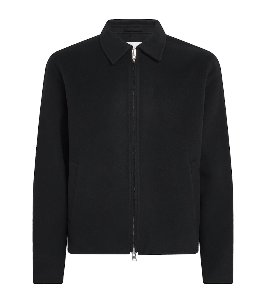 NN.07 Mens Wool-Blend Arlo Jacket Black Image 1