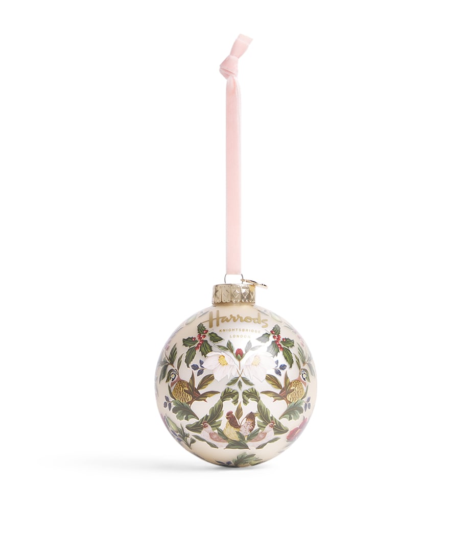 Harrods Turtle Doves Bauble Image 1
