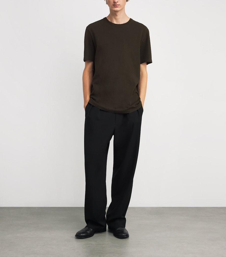 Luke Cotton T-Shirt MUD Image 2