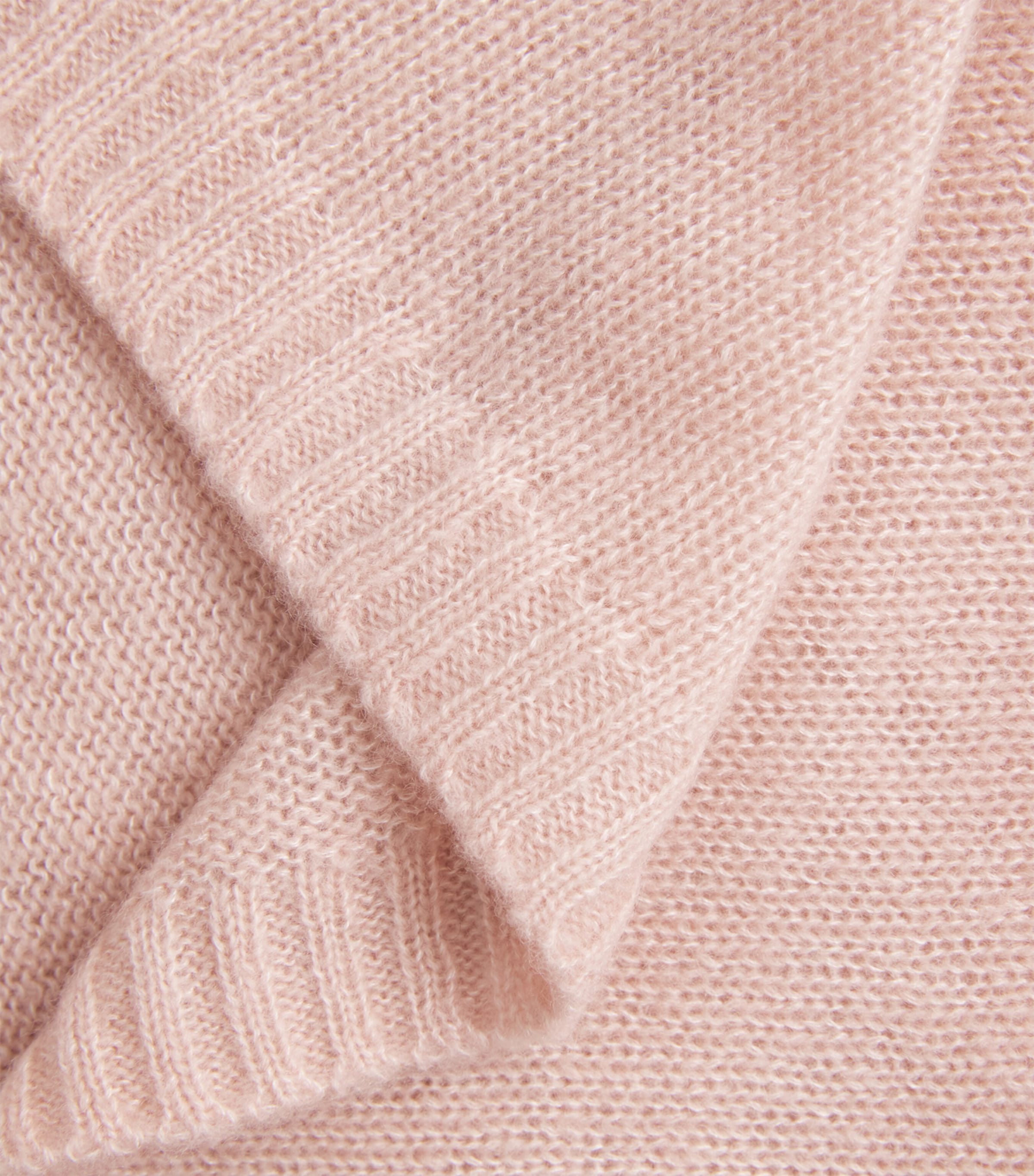 ME+EM Womens Wool-Cashmere-Silk T-Shirt Sweater Blush Pink Image 6