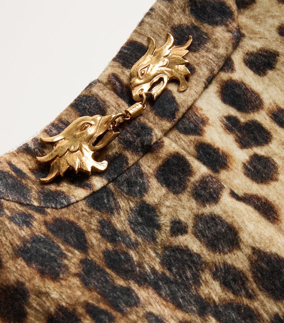 Wool Printed Mini Skirt AN2 Image 7