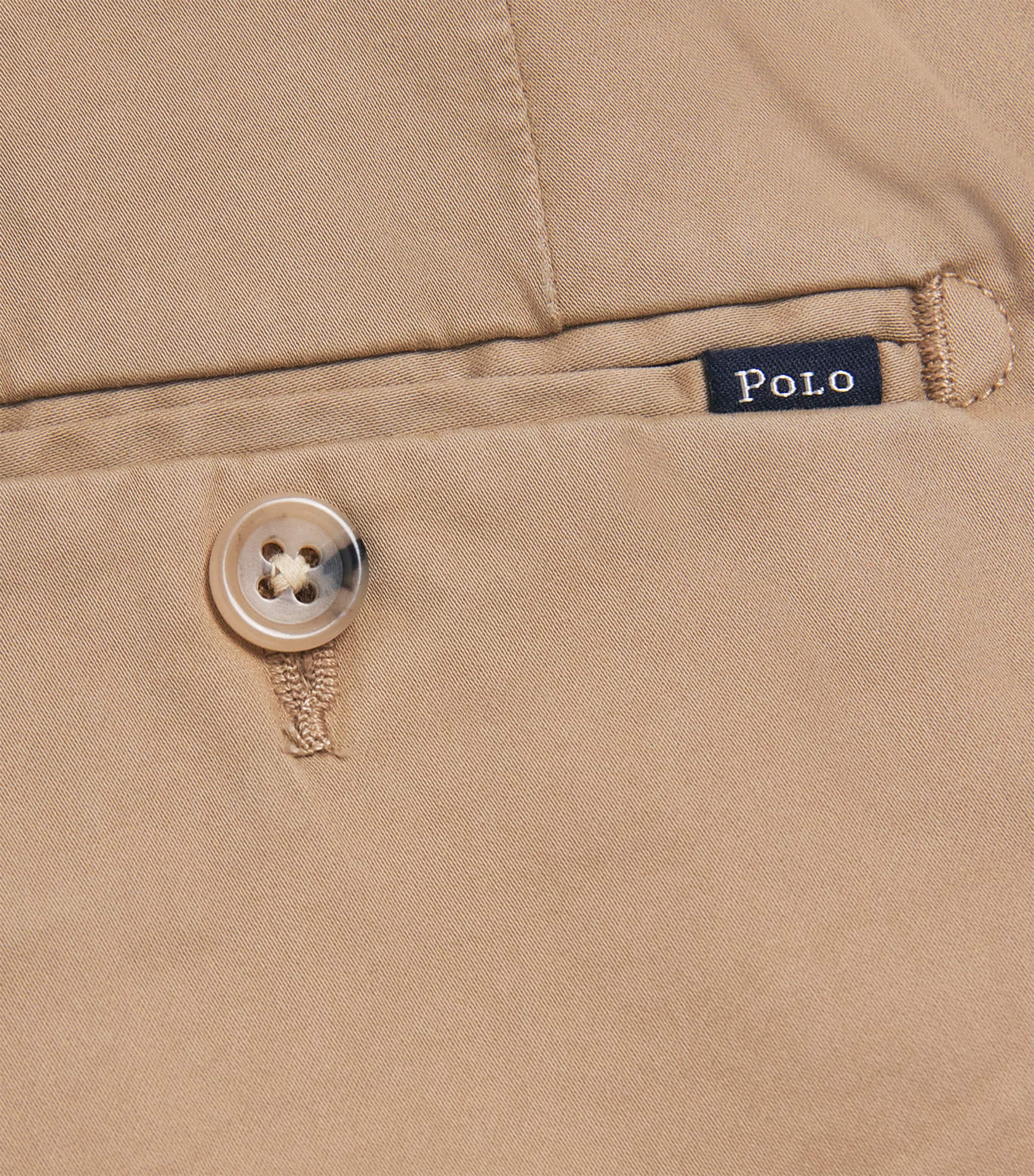 Polo Ralph Lauren Mens Stretch-Cotton Jarrett Slim Chinos Khaki Hill Image 6