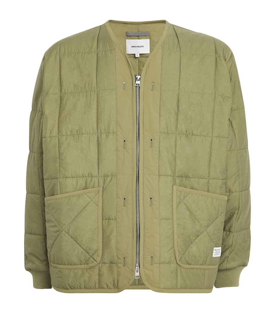 Military Liner Jacket MOSS GREEN Image 1