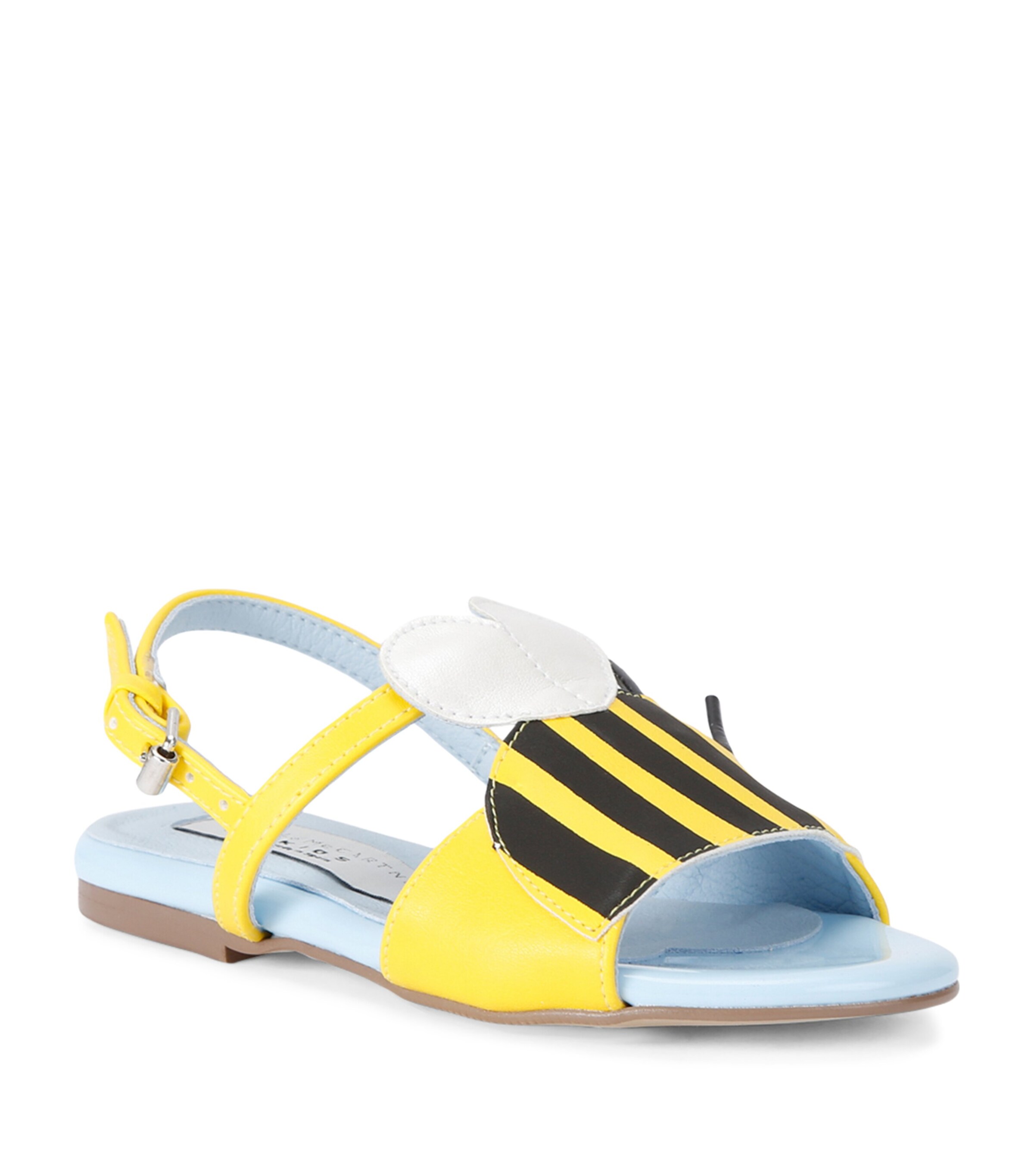 Stella McCartney Kids 3D Bee Design Sandals Yellow Image 3