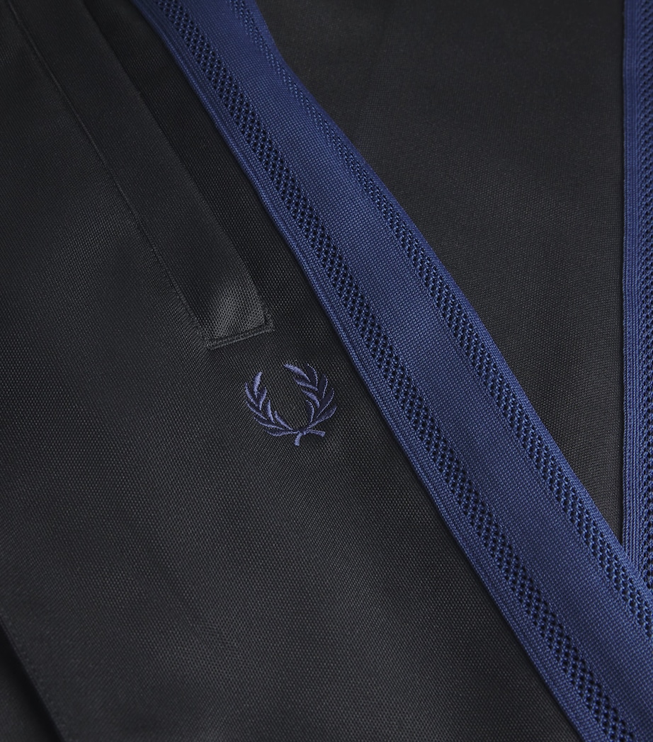 Mesh Taped Sweatpants 102 BLACK Image 5