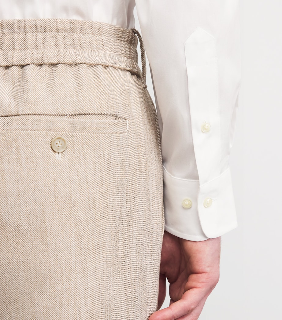 Cotton Poplin Shirt WHITE Image 6