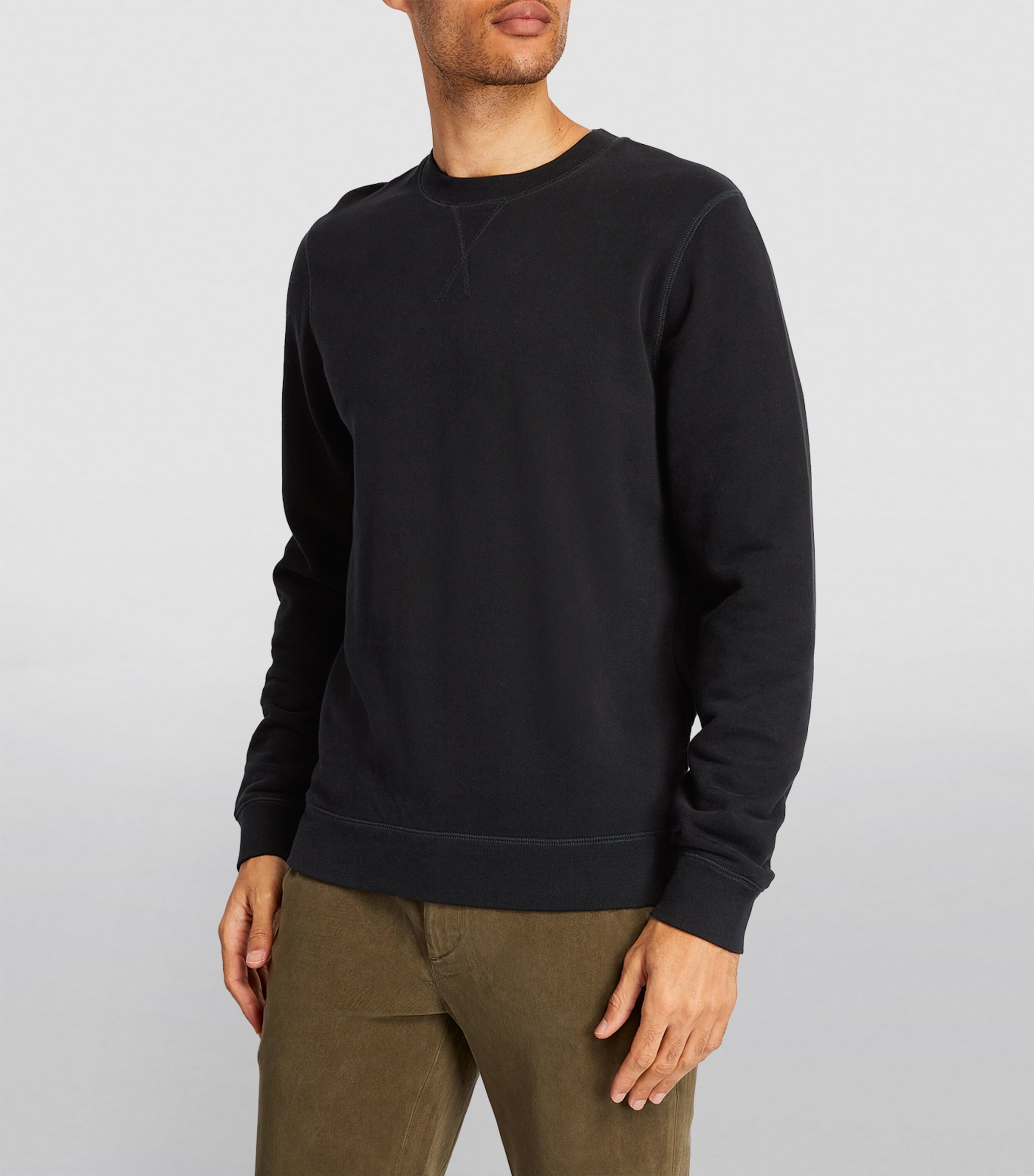 Cotton Loopback Sweatshirt BKAA Image 9