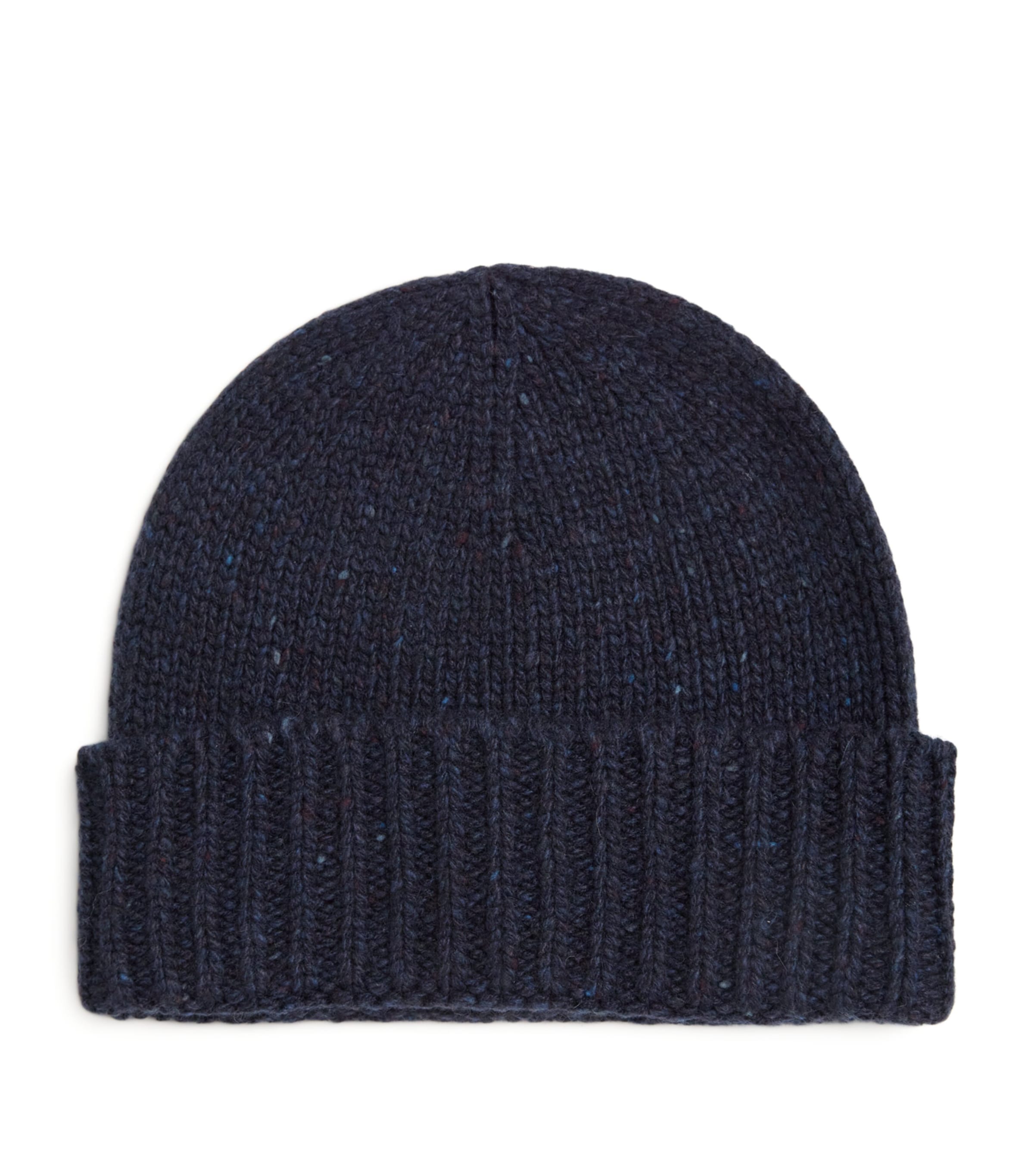 Johnstons Of Elgin Donegal Cashmere Beanie In Blue