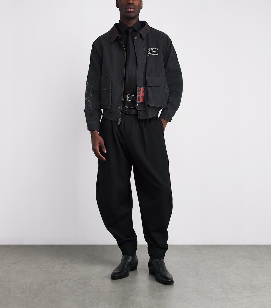 Cotton Constructivist Hunting Jacket FADED BLACK Image 2