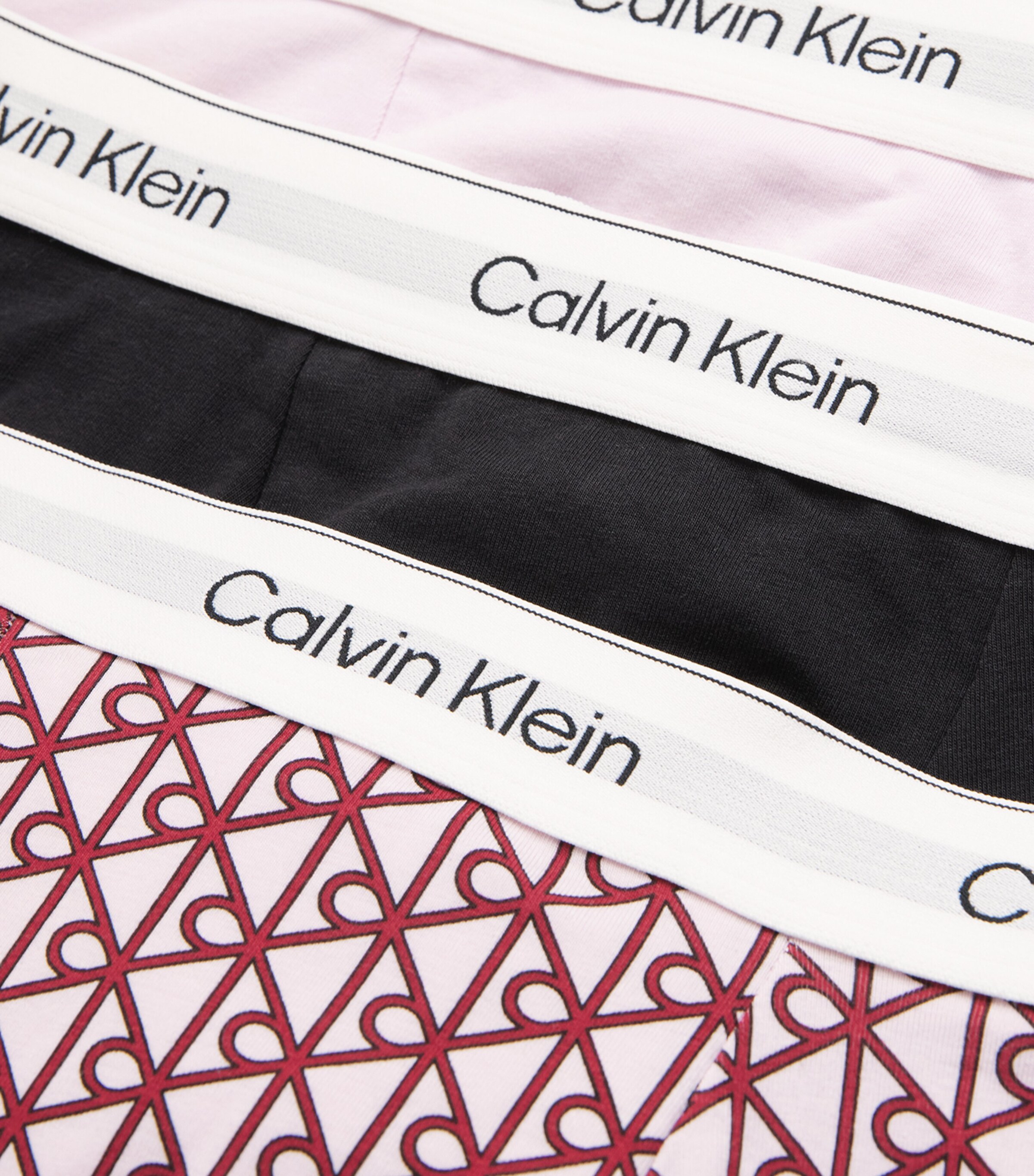 Cotton Stretch Icon Relaxed Icon Trunks (Pack of 3) BLACK/BIJOU MODERN Image 5