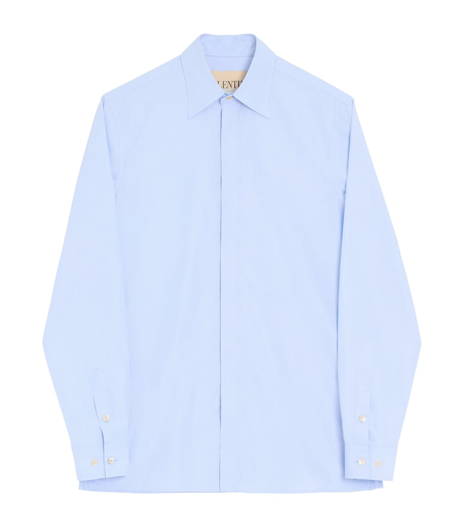 Valentino Garavani Mens Cotton Long-Sleeve Shirt Image 1