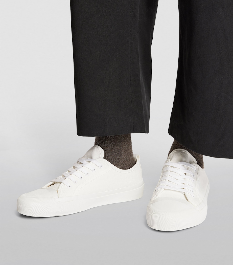 Studio Nicholson Canvas Sneakers Cream Image 6