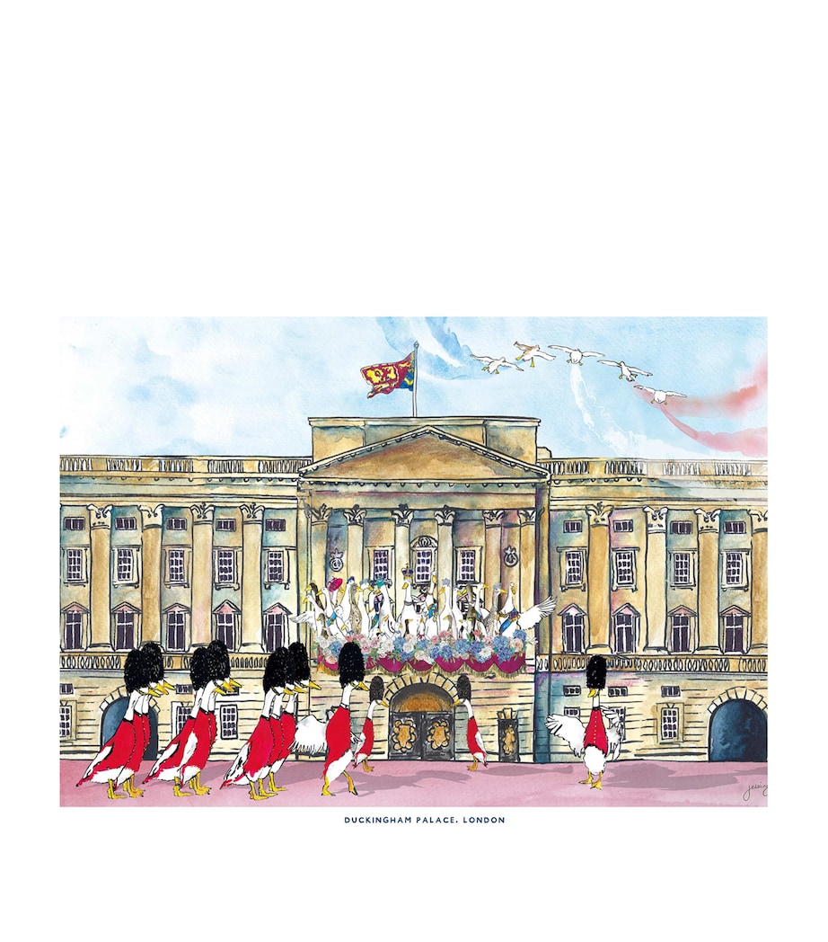 Duckingham Palace Print (42cm x 59cm) MULTI Image 1