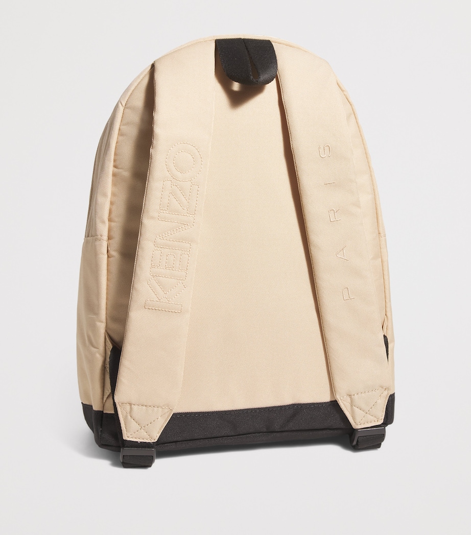 Embroidered Tiger Backpack STONE Image 2