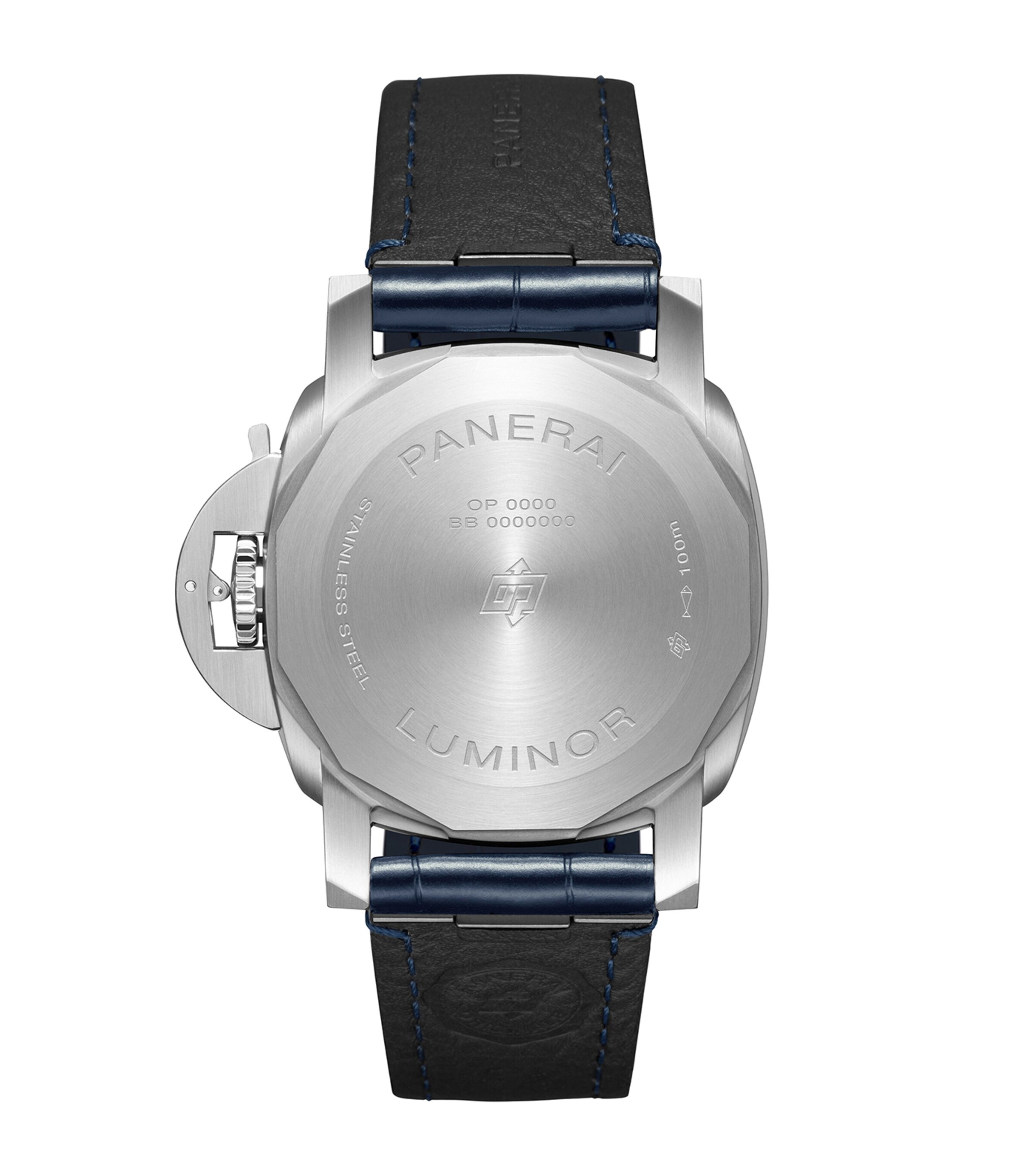 Stainless Steel Luminor Marina Watch 40mm BLUE Image 2