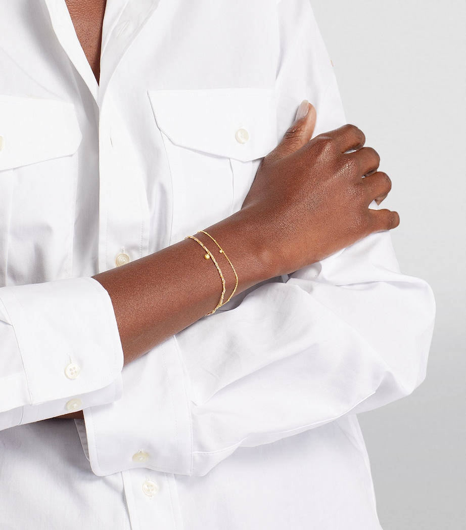 Yellow Gold and Diamond Honorée Bracelet RED Image 3