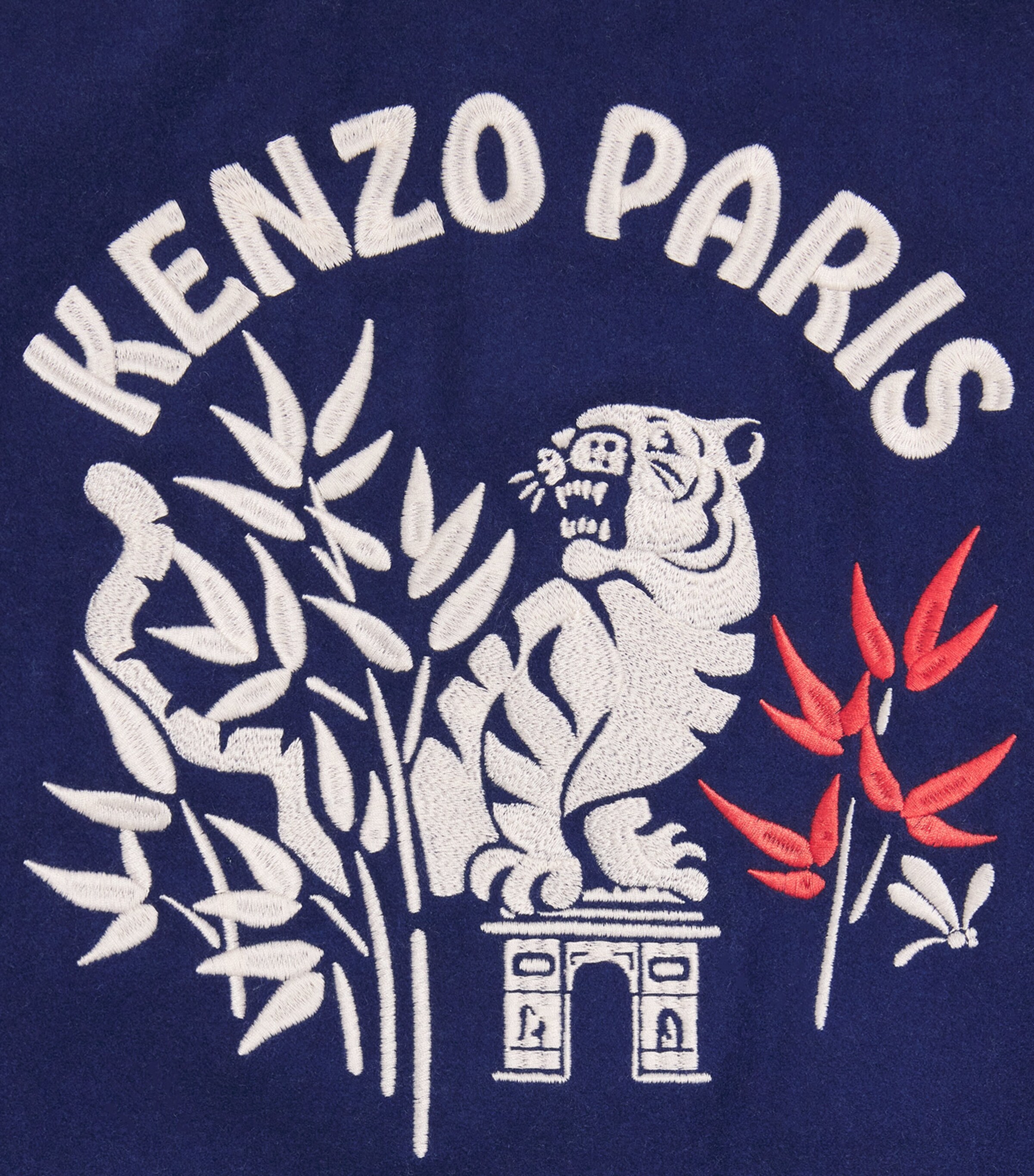 Wool-Blend Varsity Jacket (5-14 Years) 84NMEDIEVAL BLUE Image 4