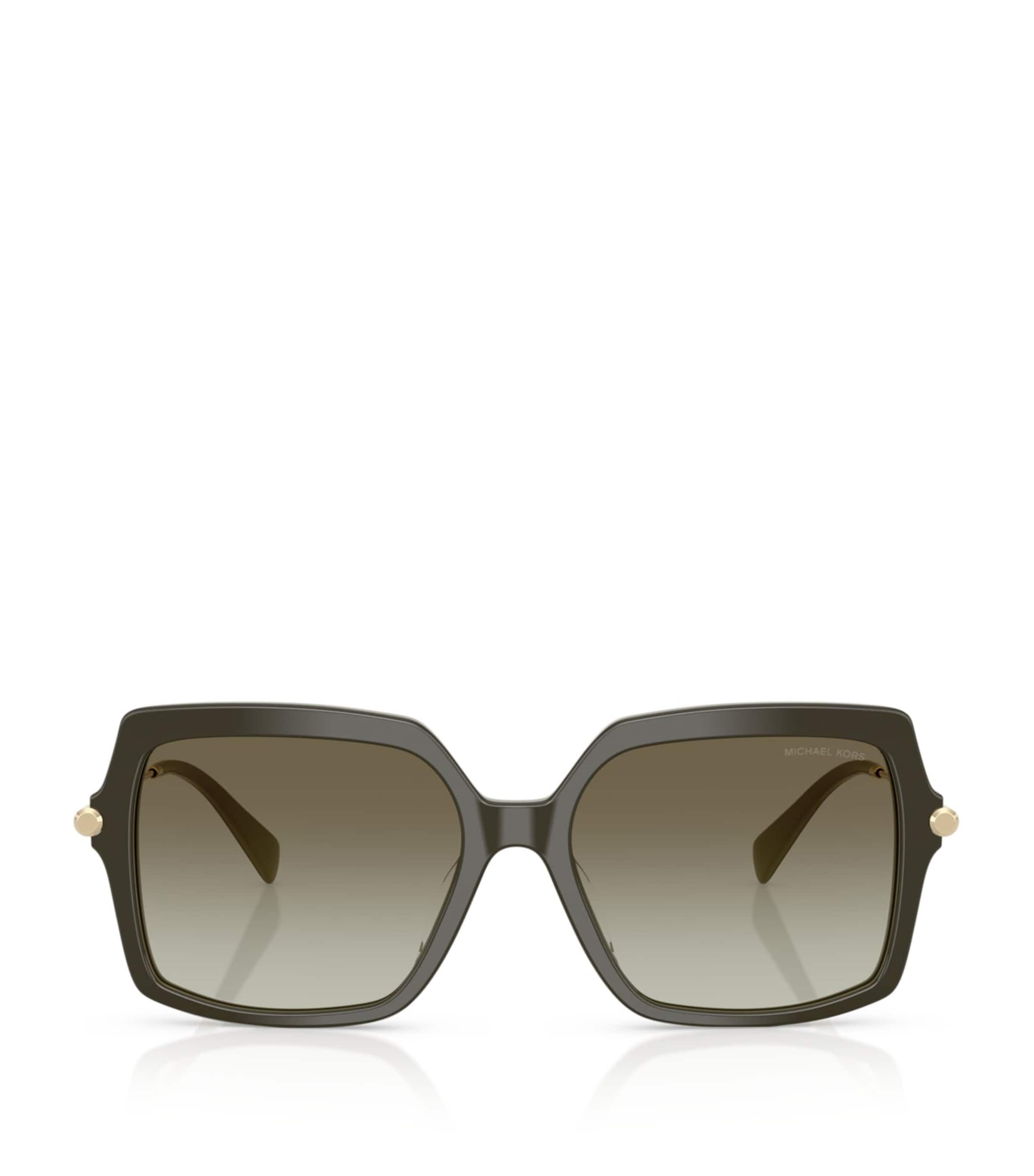 Michael Kors Quogue Square Sunglasses Green Image 1