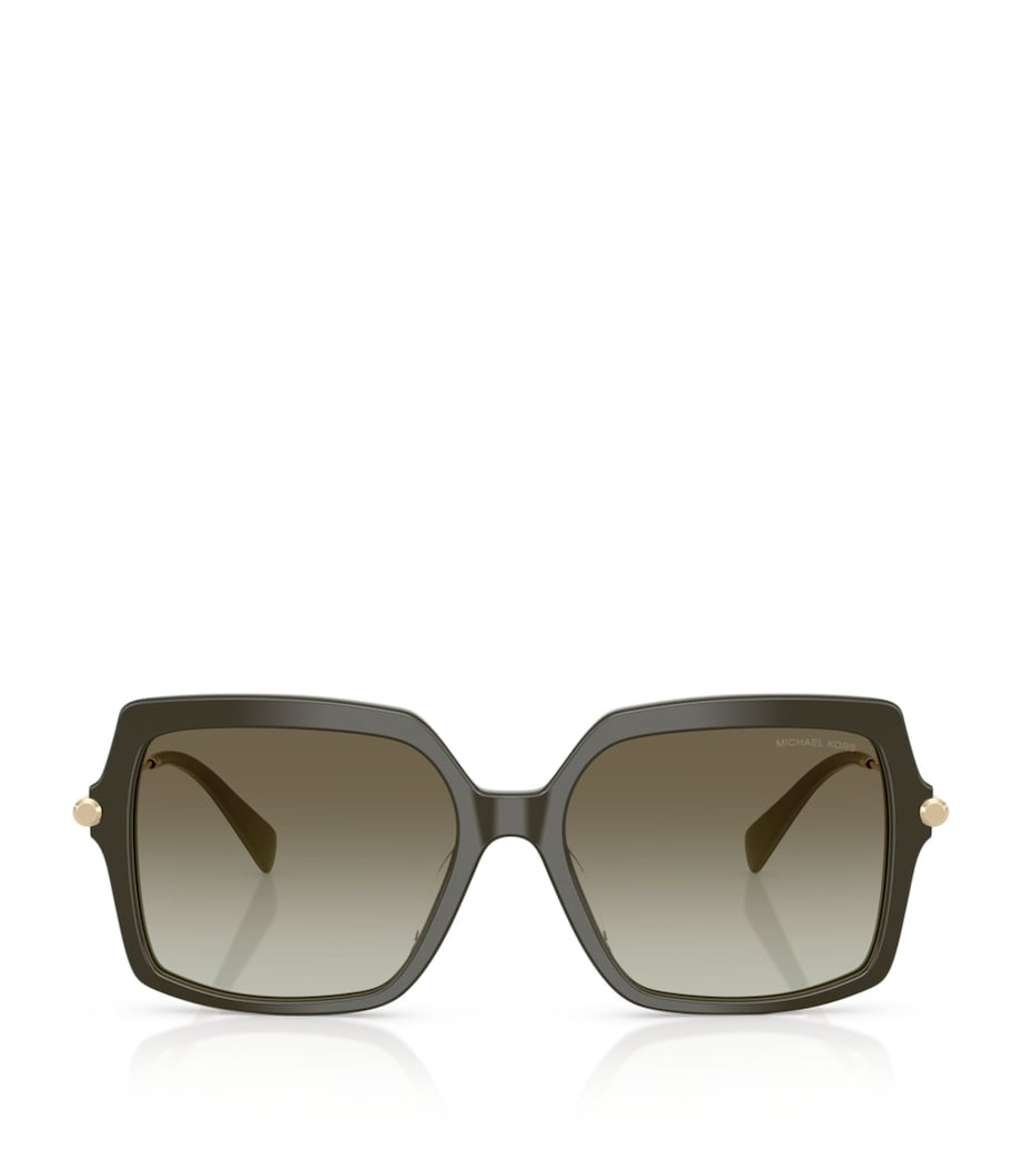 Michael Kors Quogue Square Sunglasses Green Image 1