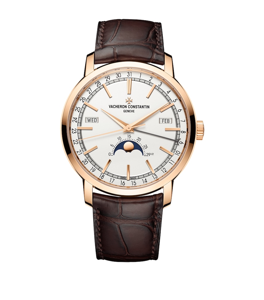 Rose Gold Traditionnelle Complete Calendar Watch 41mm RED GOLD Image 1
