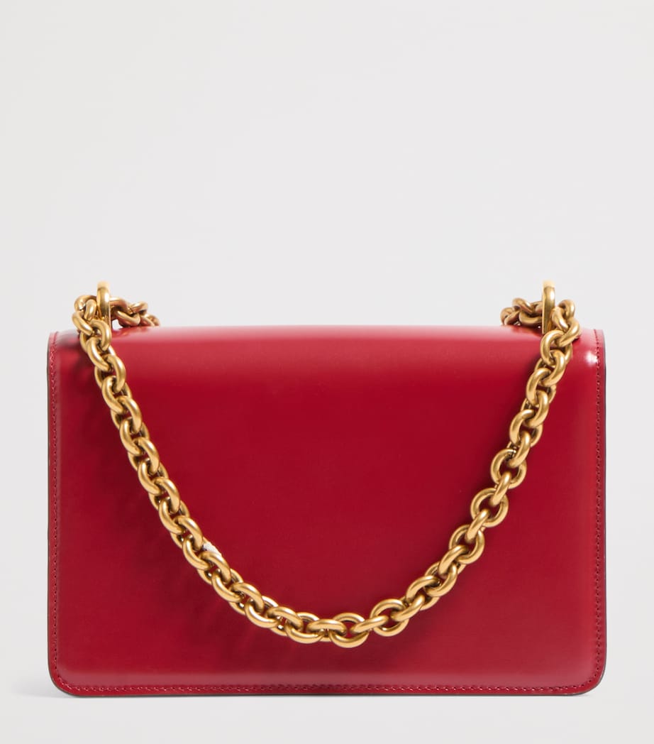 Valentino Garavani Small Leather Vain Shoulder Bag Image 3
