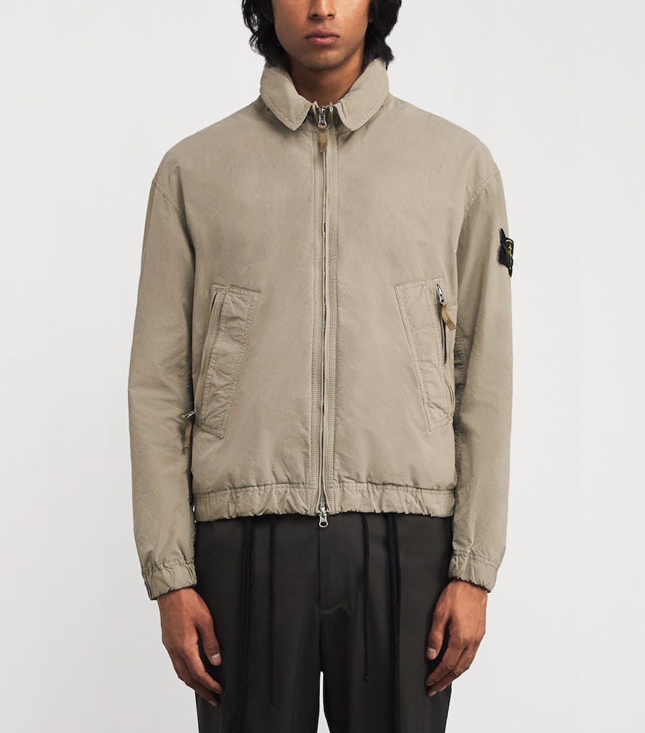 Technical Microfibre Concealed-Hood Jacket V009A Image 3