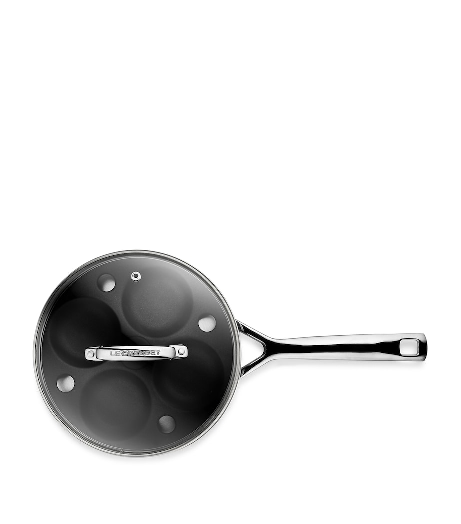 3-Ply Stainless Steel Sauté Pan with Poaching Insert (20cm) STEEL Image 5