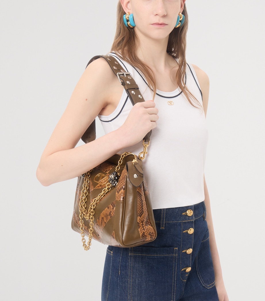 Valentino Womens Cotton VLogo Tank Top Image 6