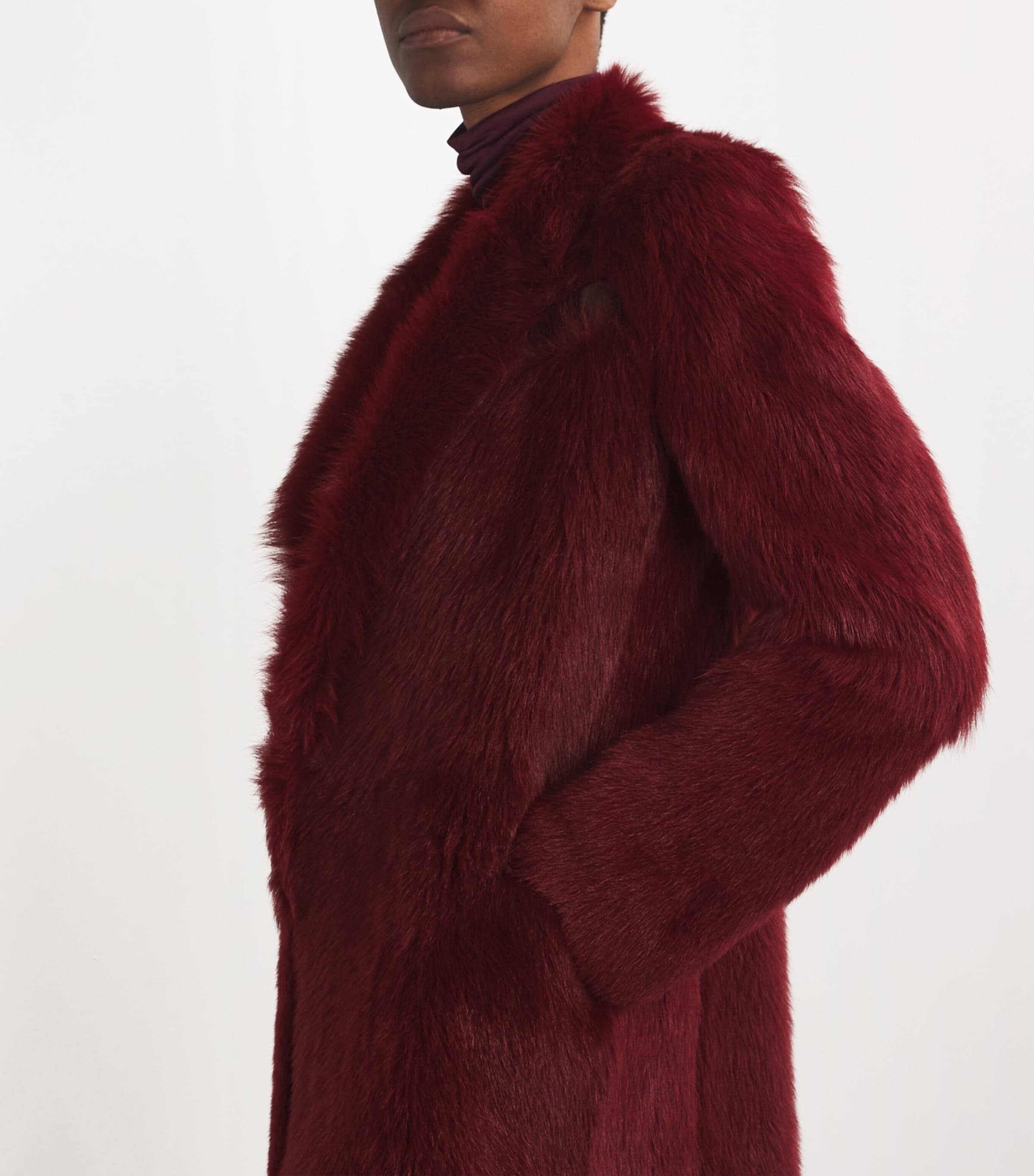Shearling Willow Jacket 524 OXBLOOD Image 6