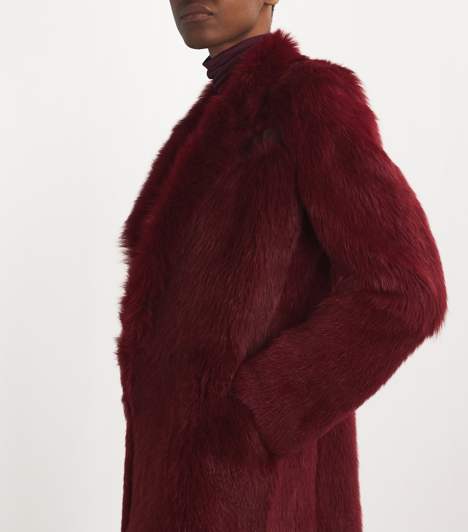 Shearling Willow Jacket 524 OXBLOOD Image 6