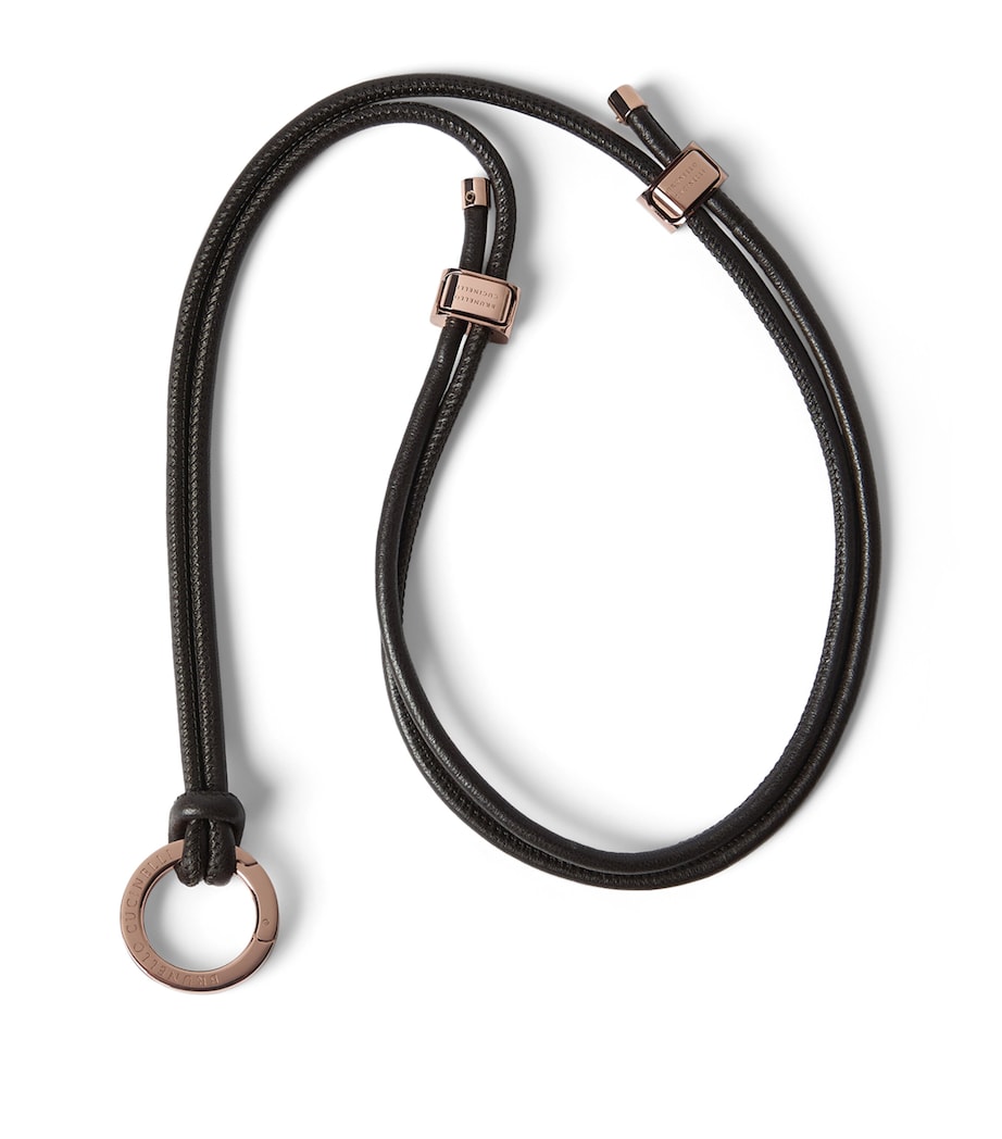 Brunello Cucinelli Leather Glasses Cord Image 1