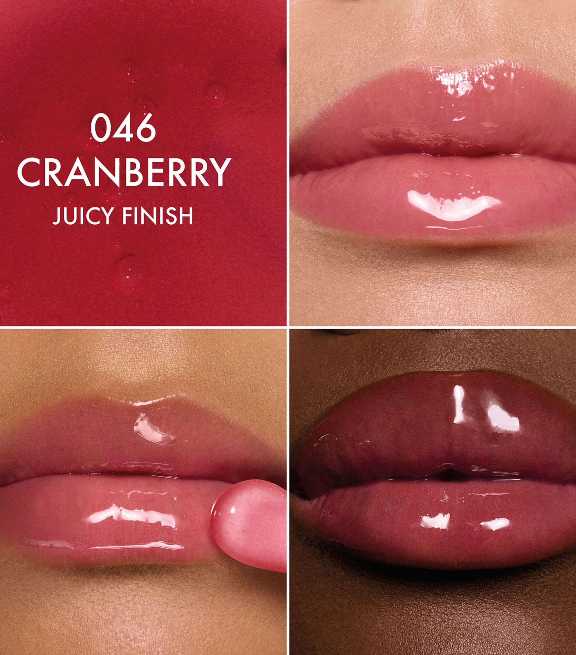 Dior Addict Lip Glow Oil 046 CRANBERRY JUICY Image 2