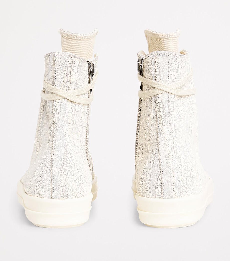 Drkshdw High-Top Sneakers 1111/MILK/MILK/MILK Image 4