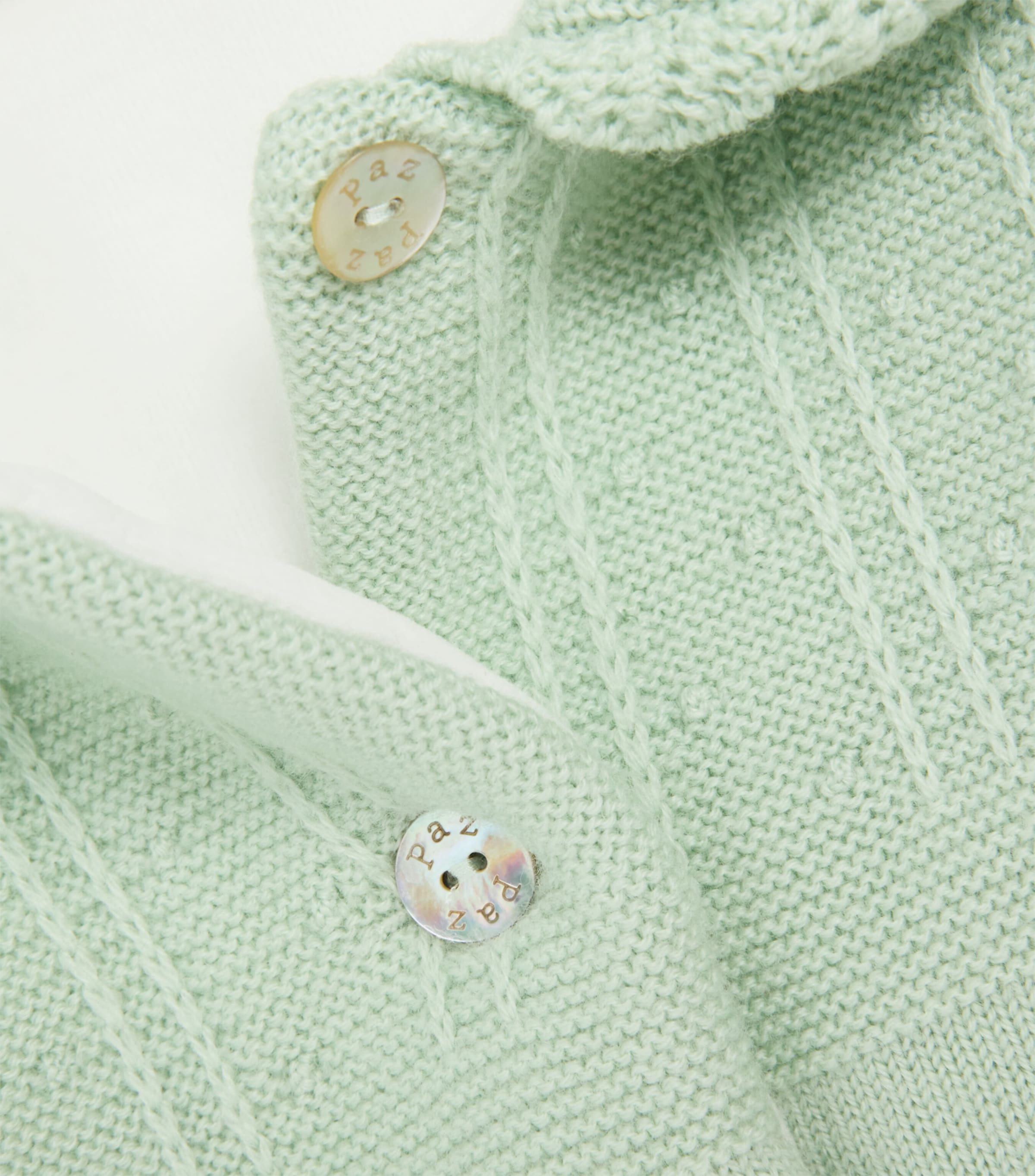 Paz Rodriguez Merino Wool Knitted Coat (12 Months) Image 3