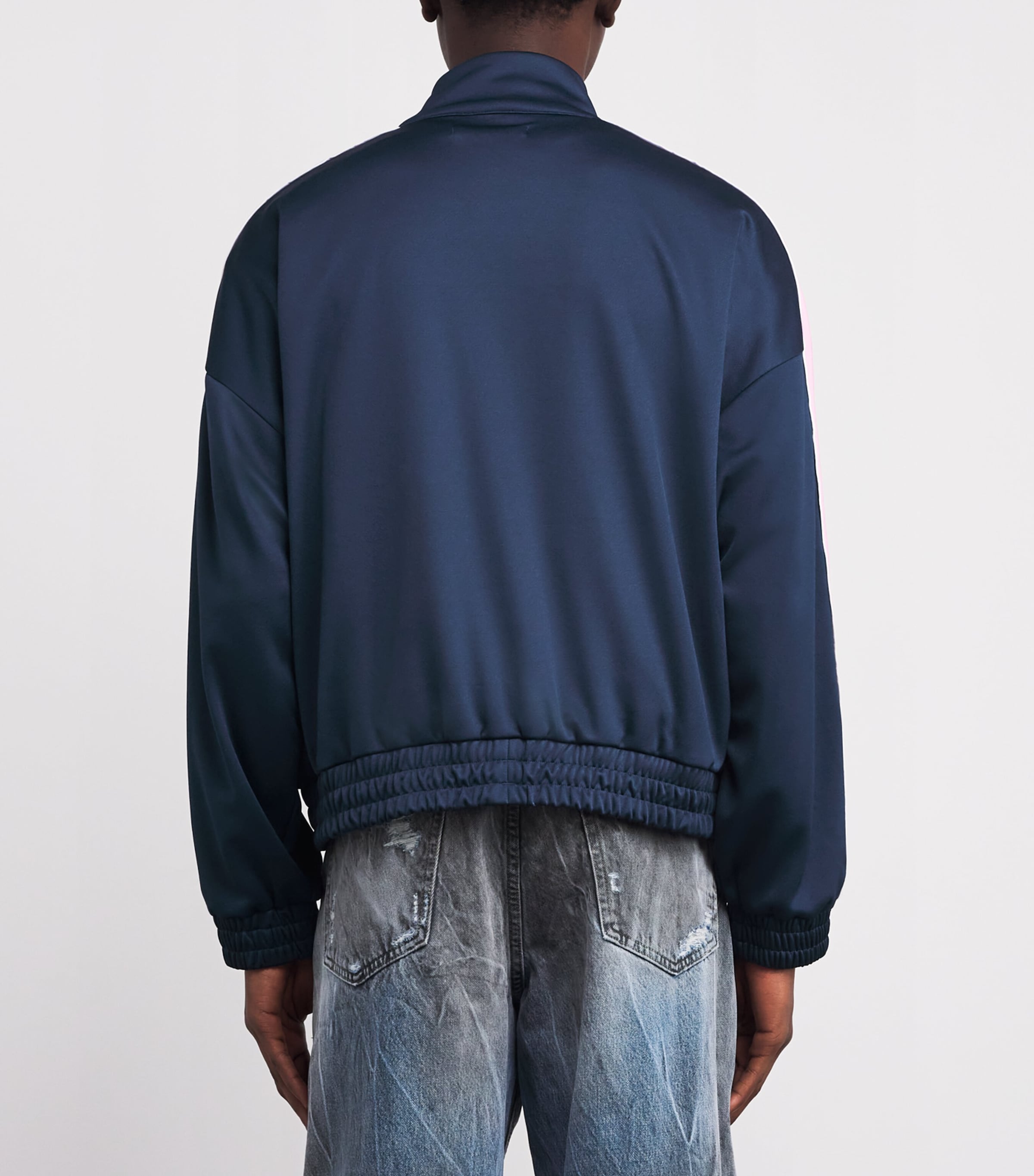 Interlock Track Jacket 050 BLUE/PINK Image 4