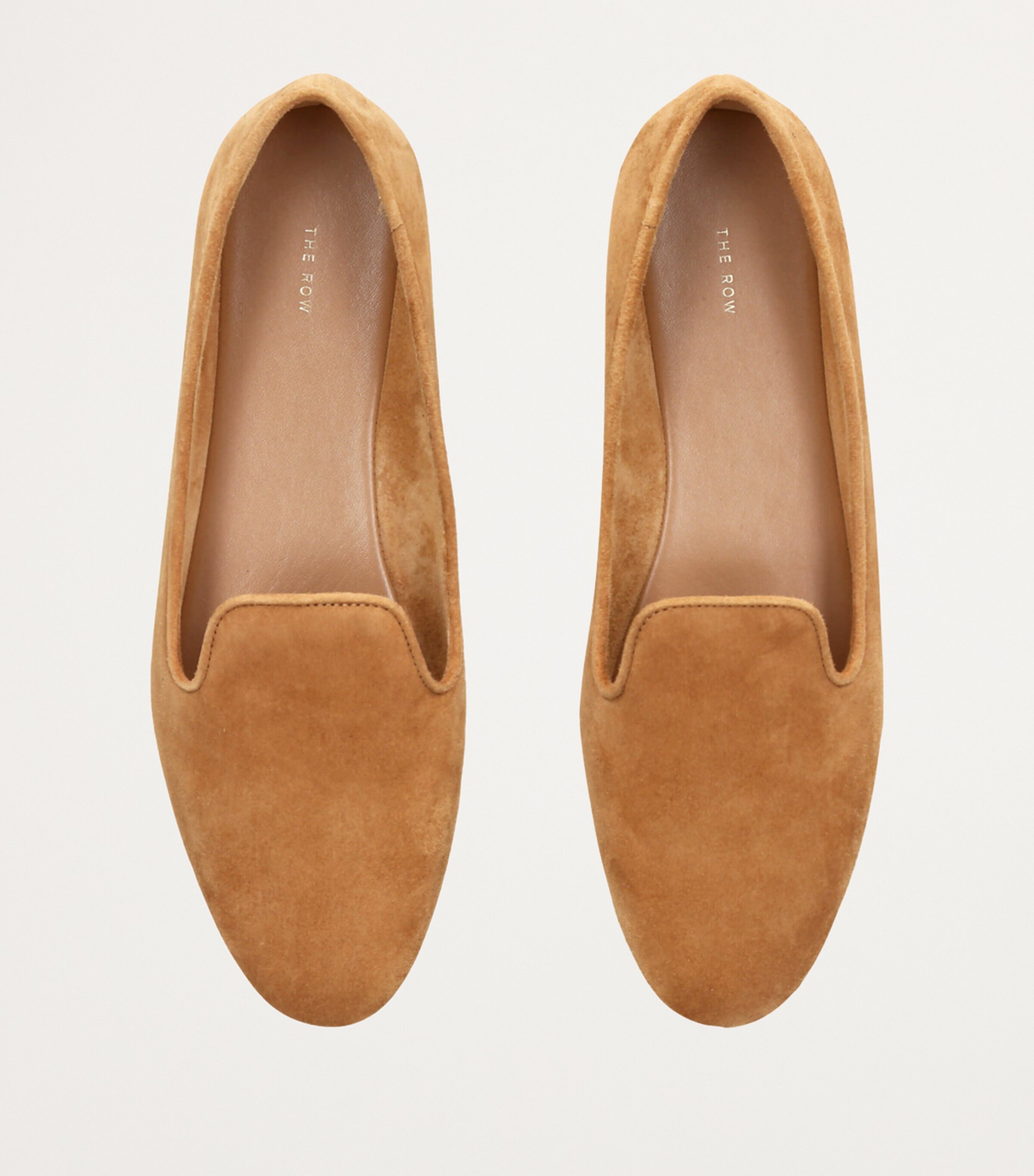 The Row Tippi Suede Loafers | Harrods US