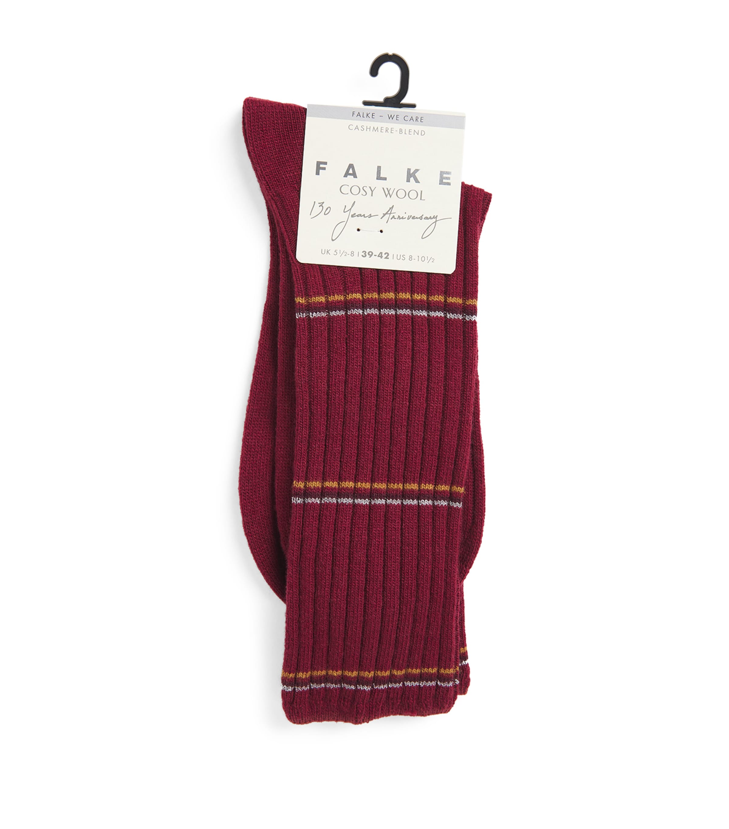 Falke Cosy Wool Boot Socks In Red