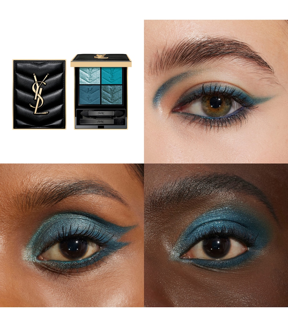 YSL Couture Mini Clutch Eyeshadow Palette Blue Image 3