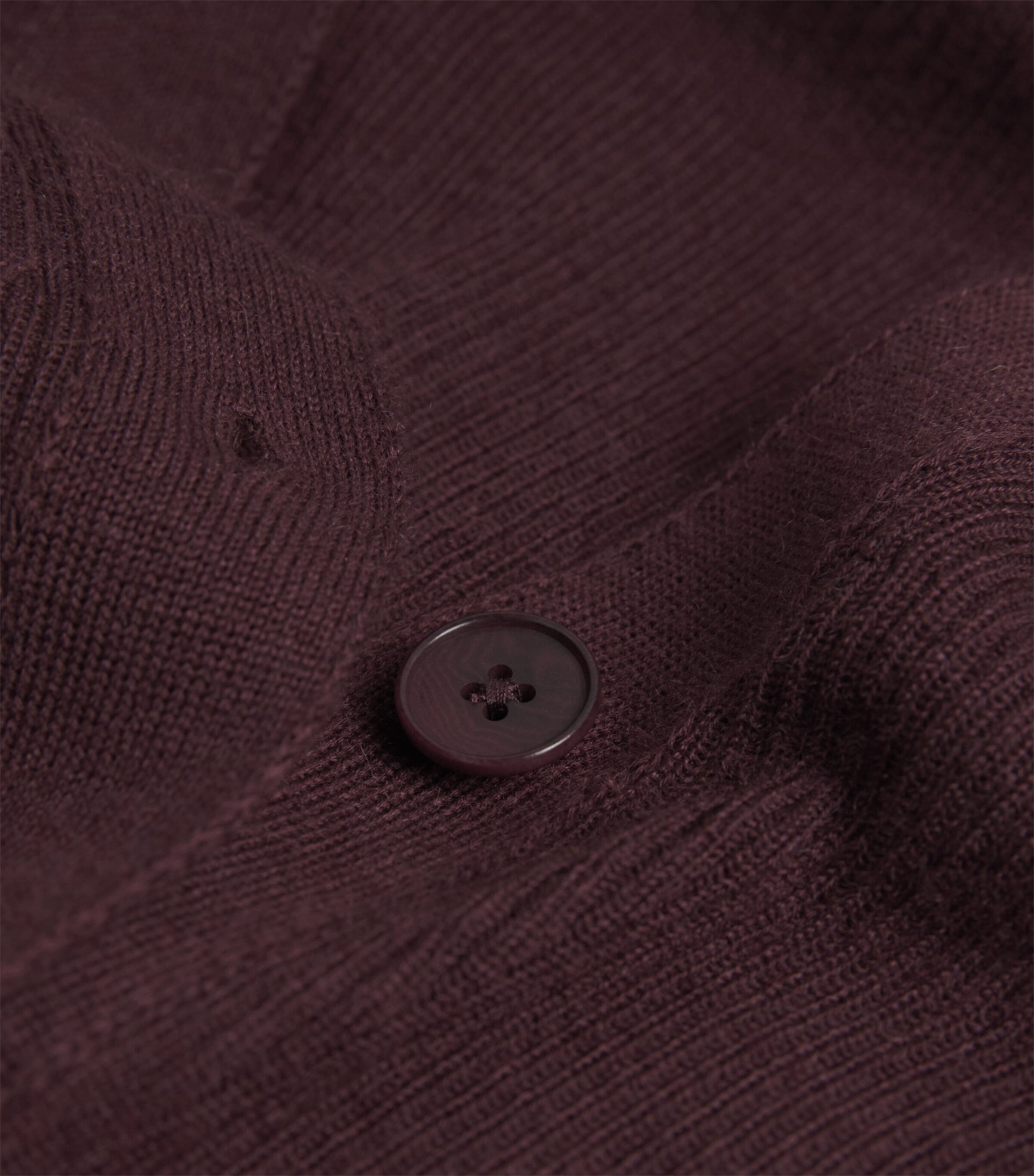 Johnstons Of Elgin Womens Superfine Cashmere Cardigan Rosewood Image 5