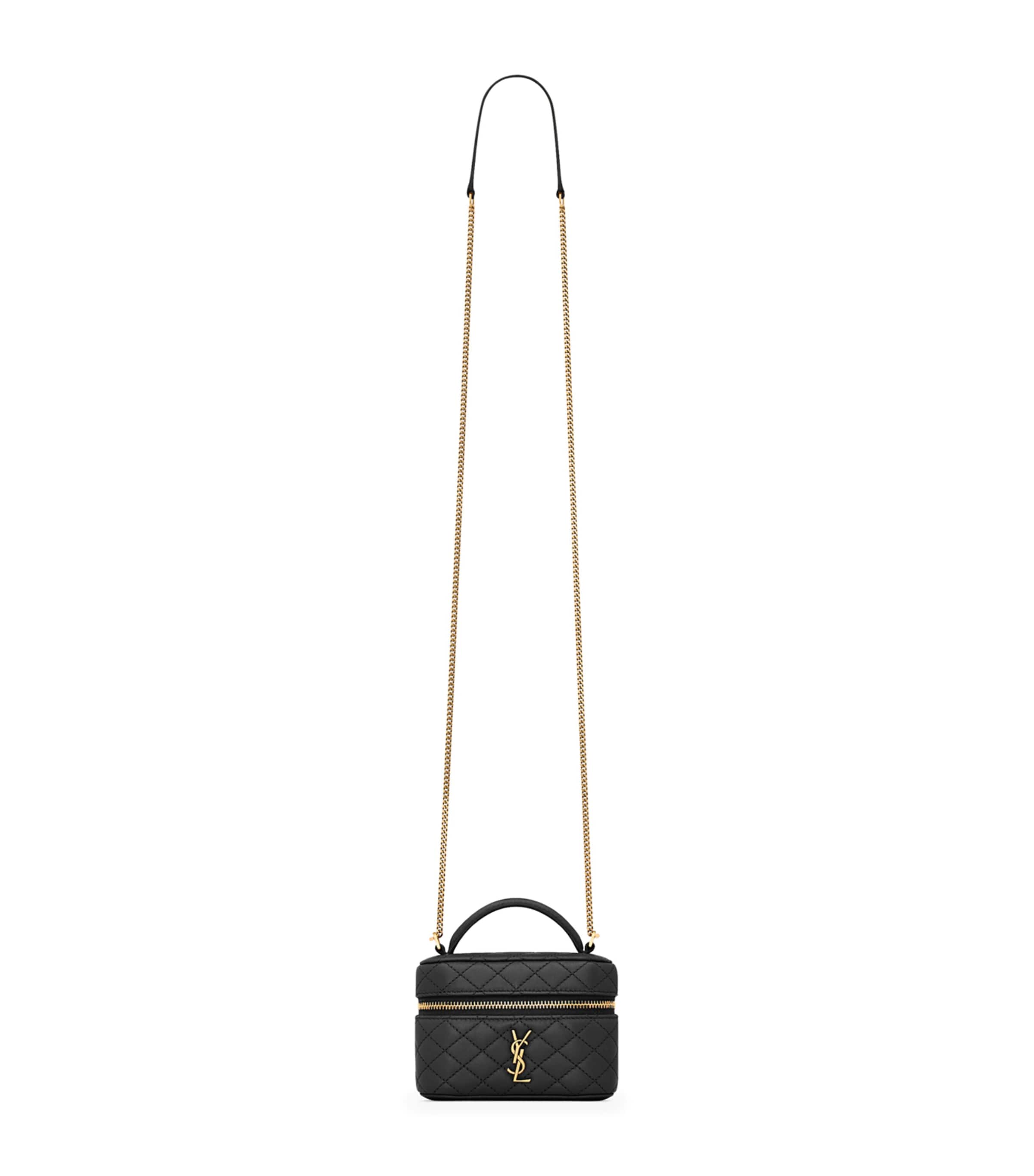 ☆SAINT LAURENT☆GABY キルティングマイクロバック ☆正規品☆ Saint Laurent Micro Gaby Top-Handle Bag | Harrods AE