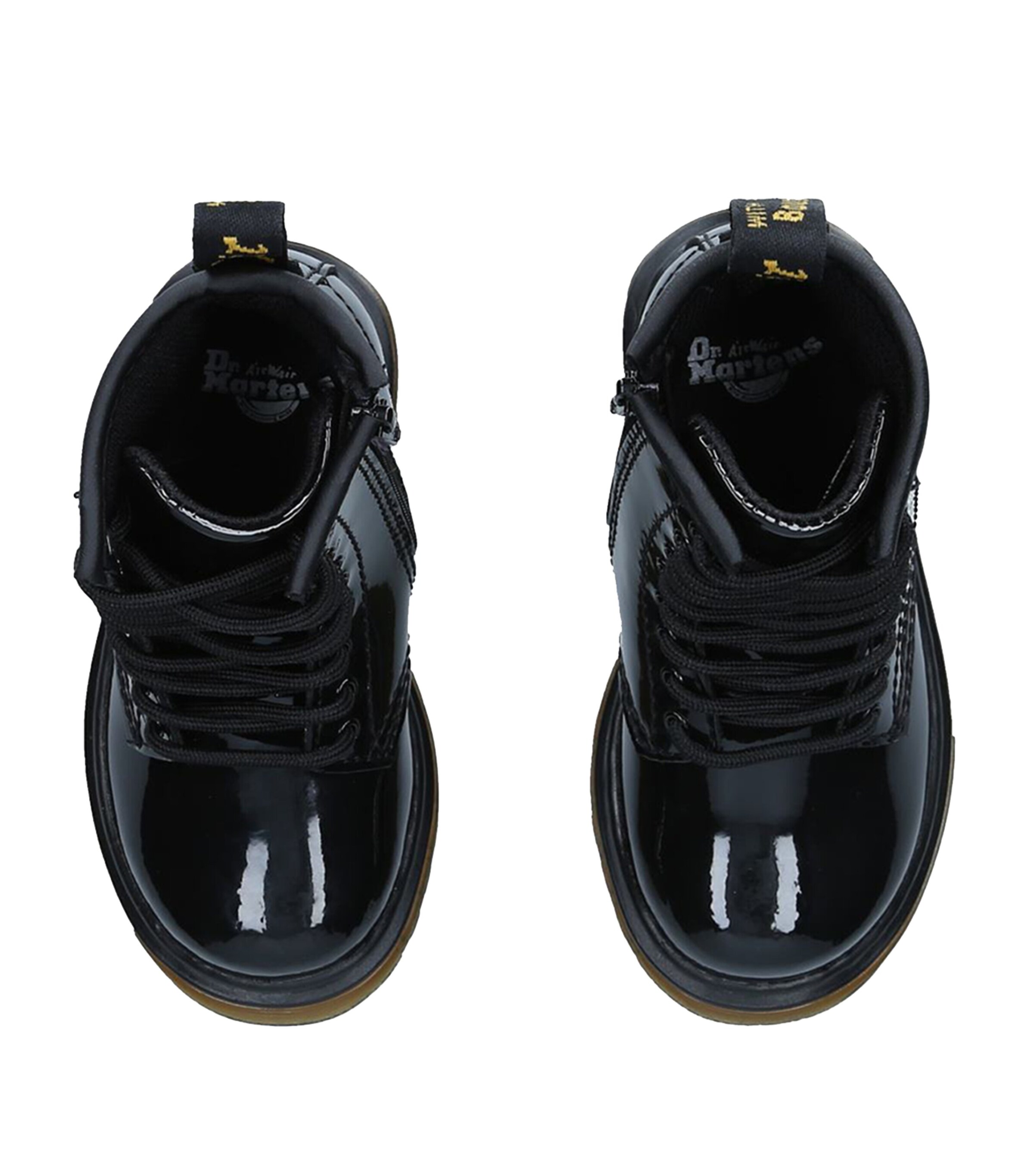 Leather Vintage 1460 Boots BLACK Image 4