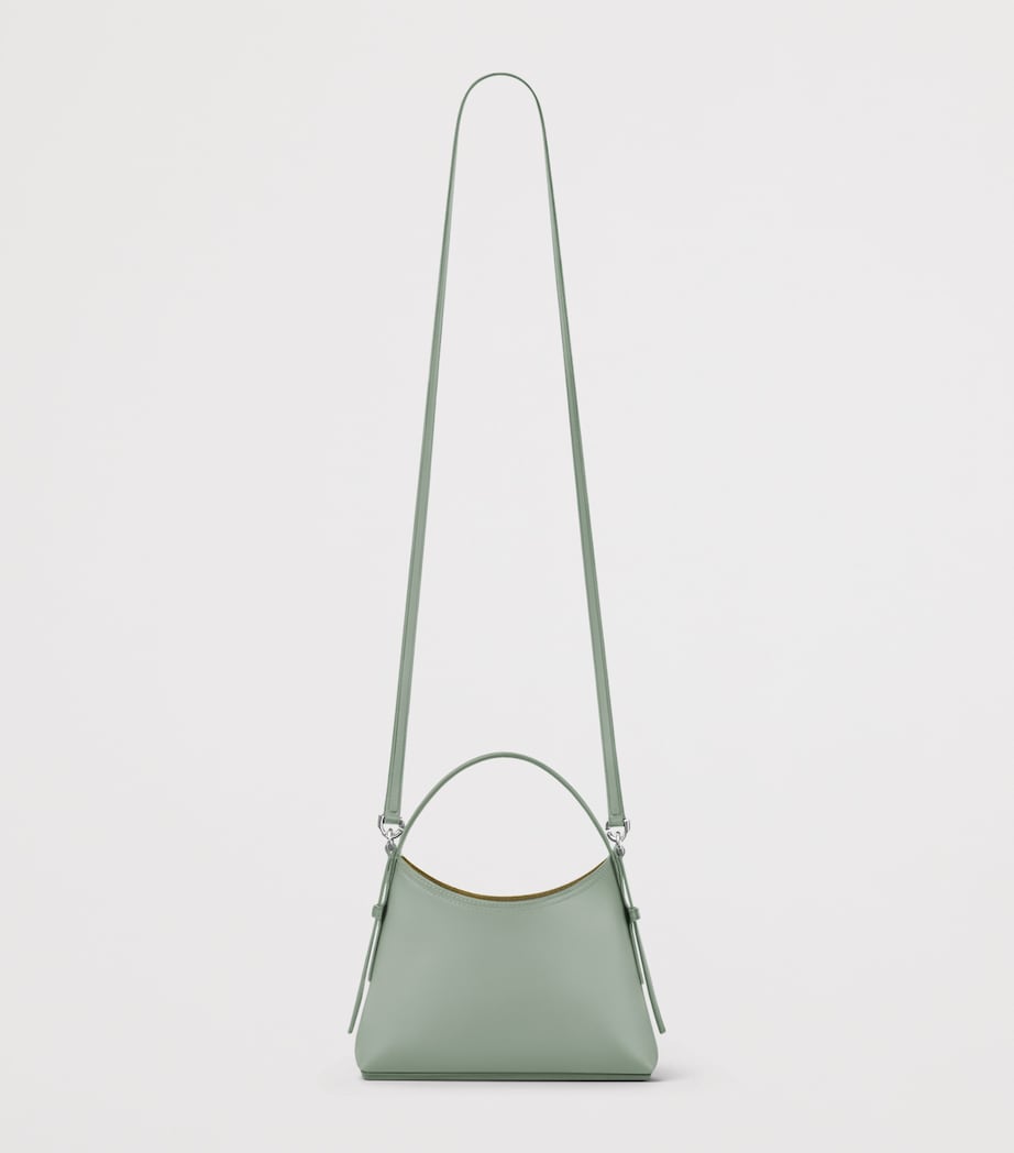 Nano Leather Voyou Cross-Body Bag GREYISH GREEN Image 3