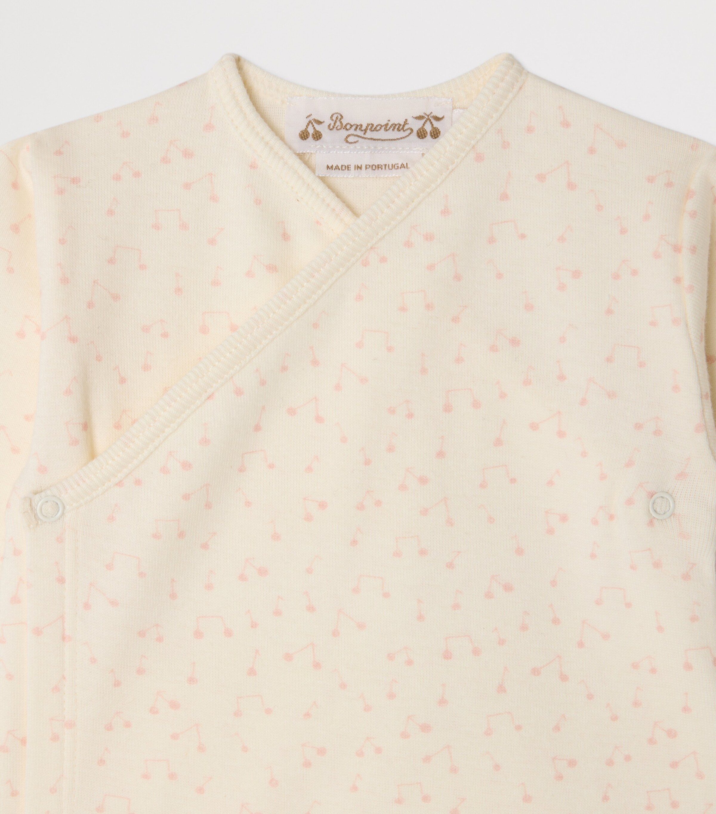 Bonpoint Printed Top and Leggings Set (1-18 Months) Imp Rose Pale Image 3