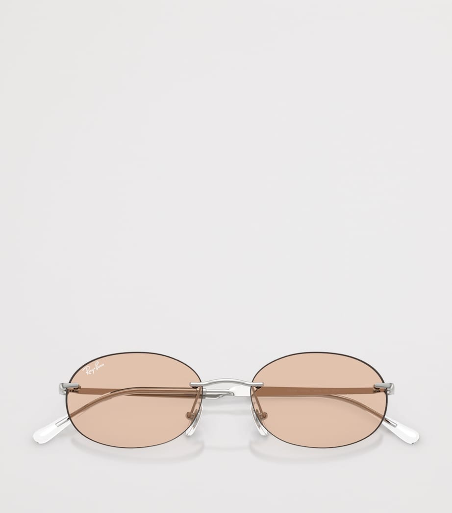 Ray-Ban RB3767 Metal Oval Sunglasses Image 5