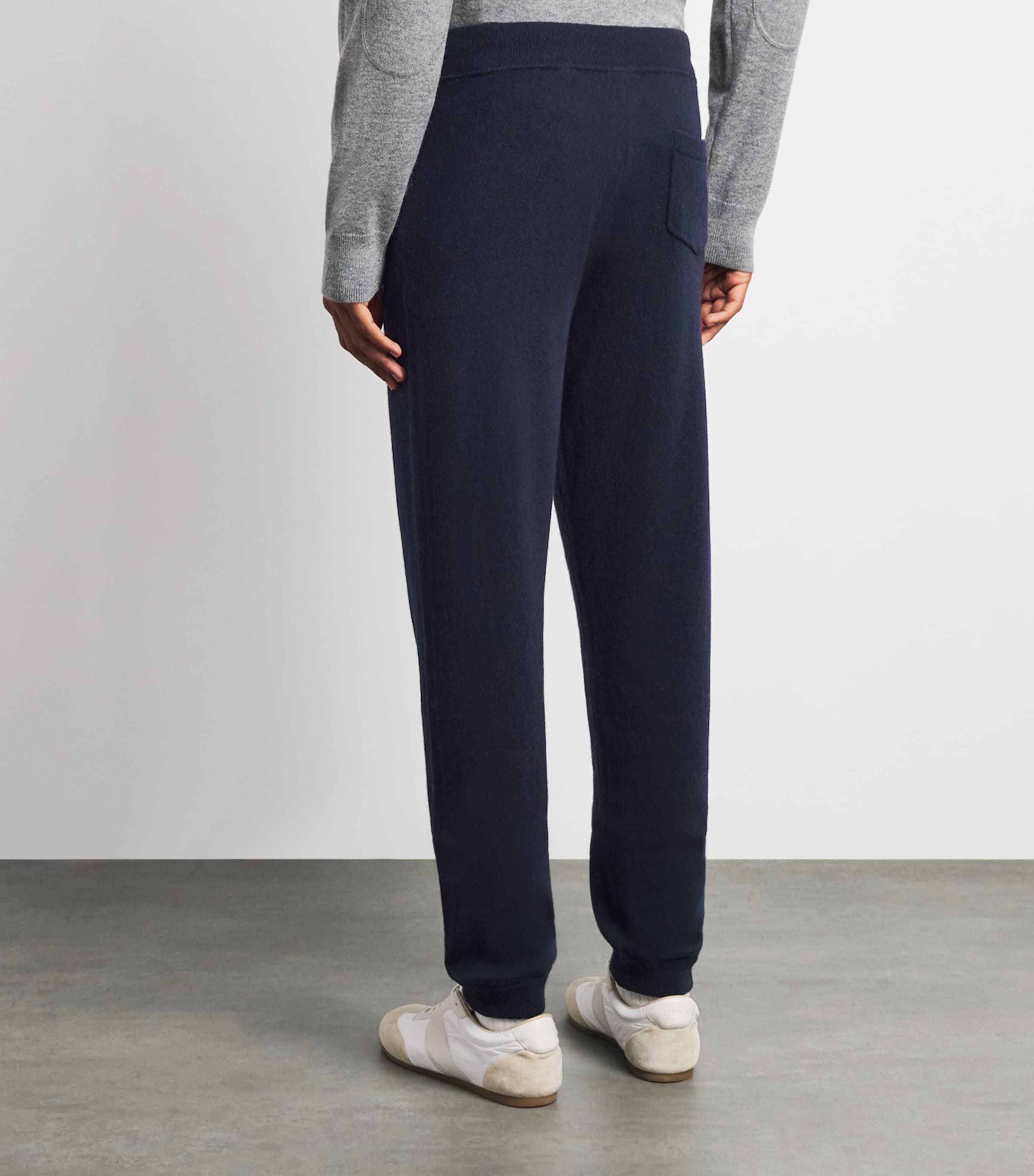 Allude Mens Virgin Wool-Cashmere Sweatpants Image 5