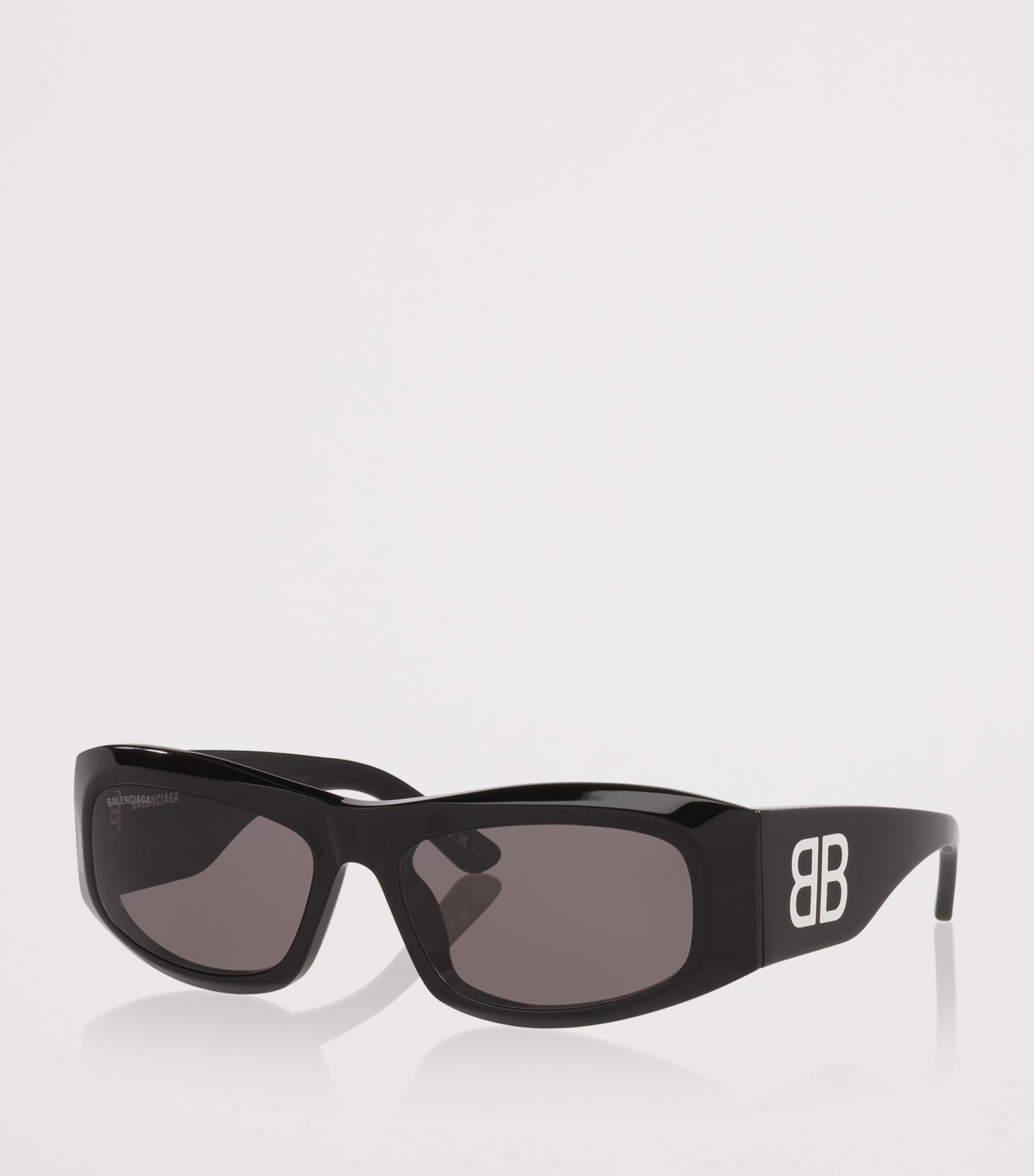 Balenciaga Acetate BB0395S Rectangular Sunglasses Image 2