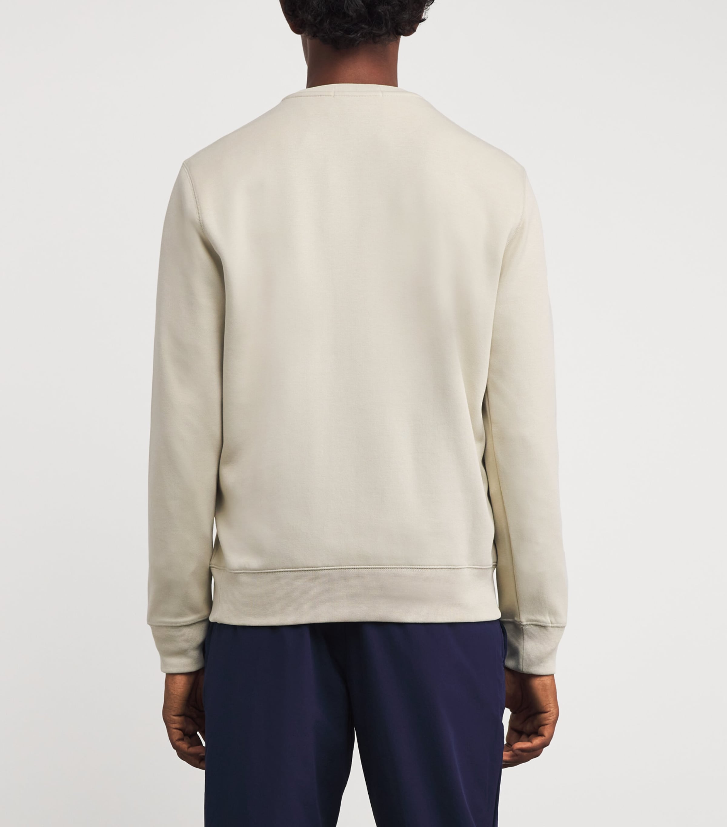 Cotton-Blend Performance Polo Bear Sweatshirt BASIC SAND Image 4