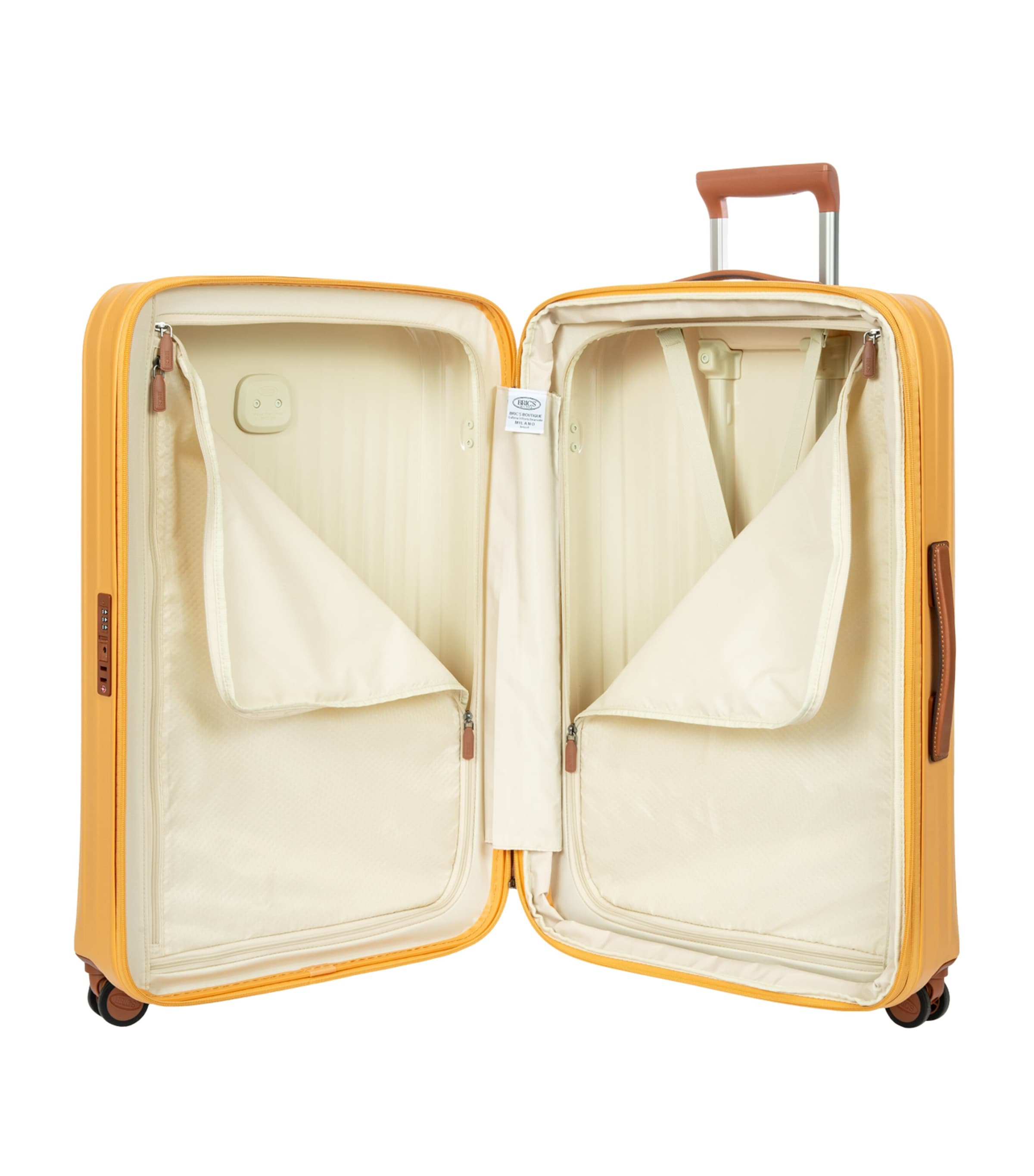 Bric's Taormina Spinner Check-In Suitcase (75cm) Honey Image 7